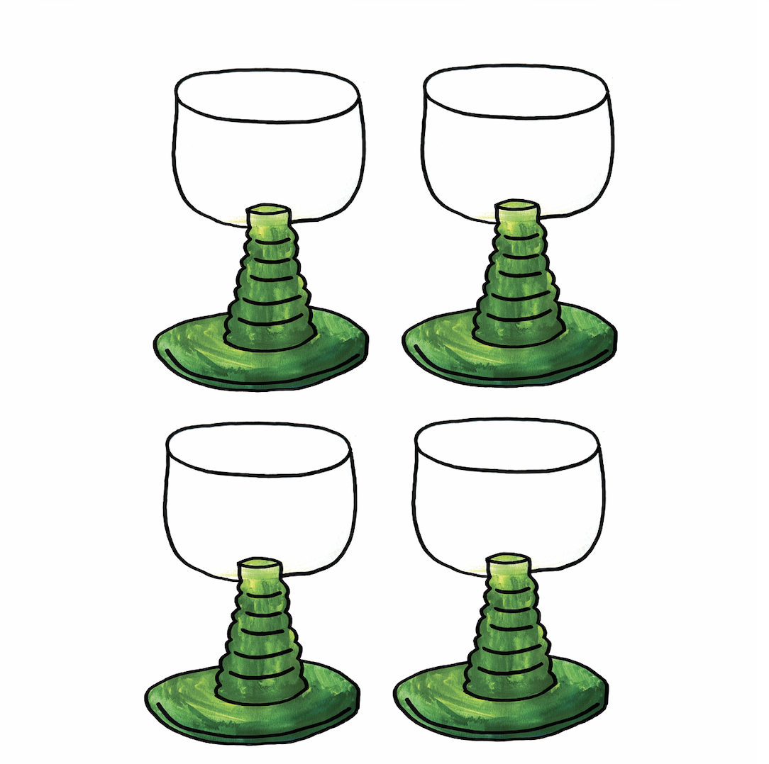 cup collection painted series