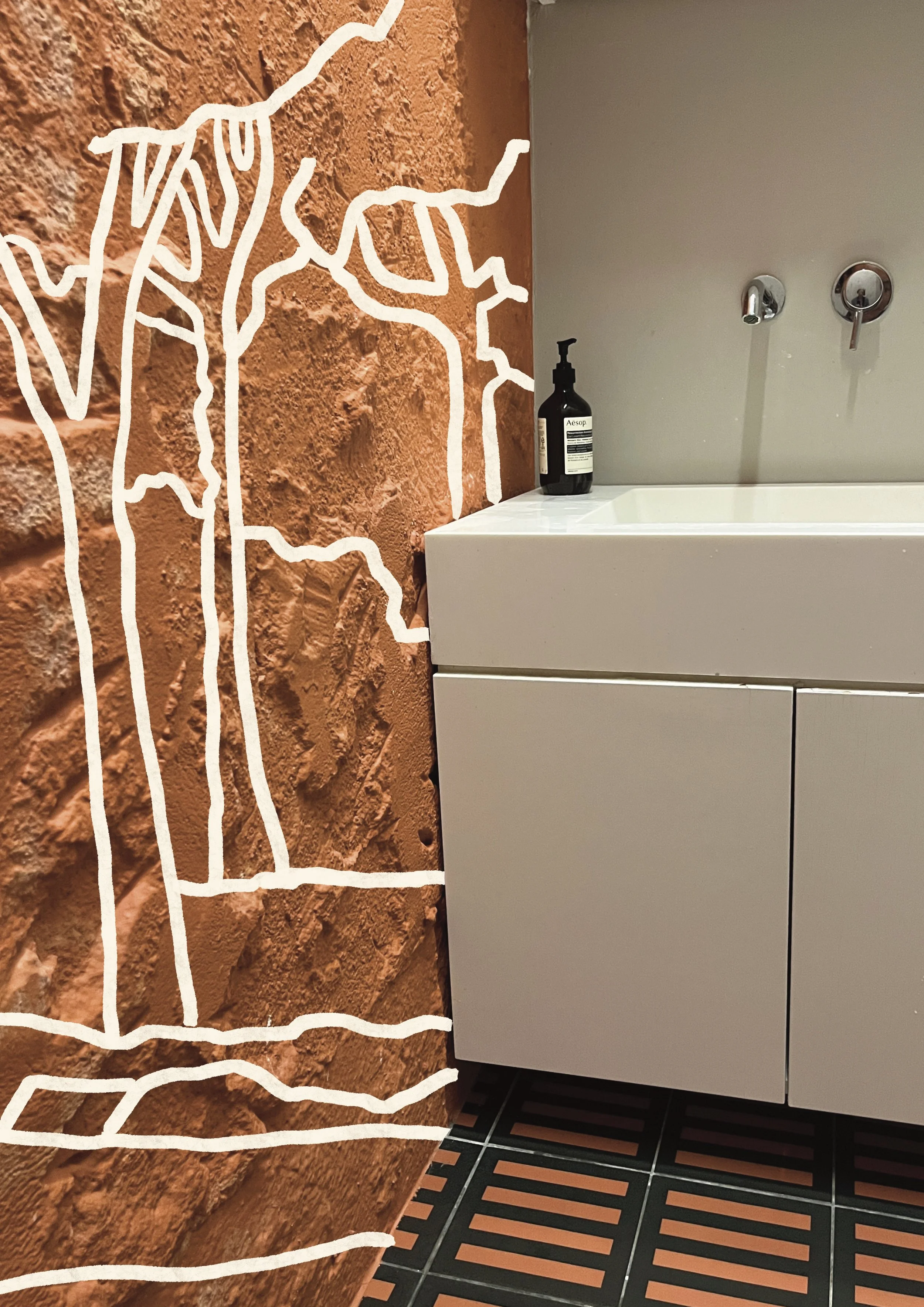 Murals design for interiors, homes, architecture, showrooms, gallery spaces and retail spaces. 