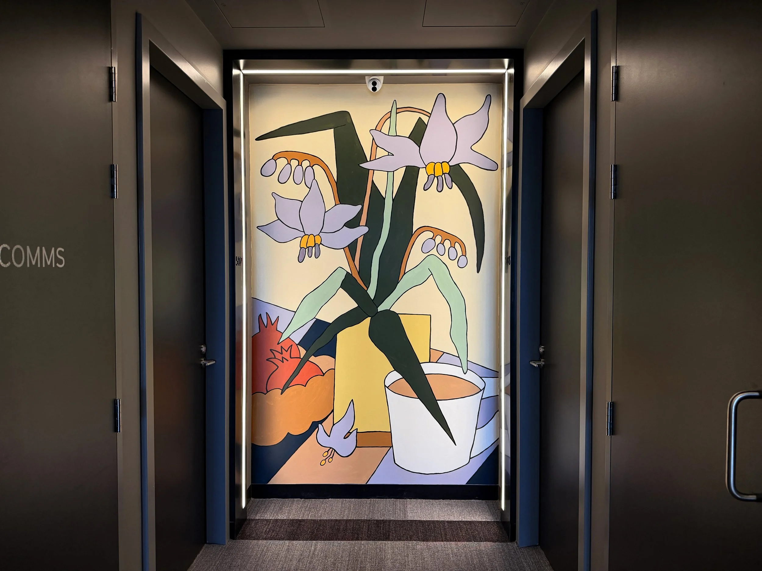 Residential Mural Design for Apartments & Shared Spaces