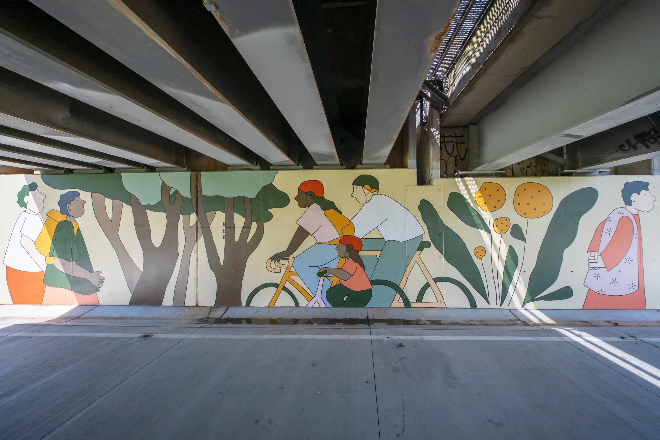 webster street dandenong level crossing removal community murals