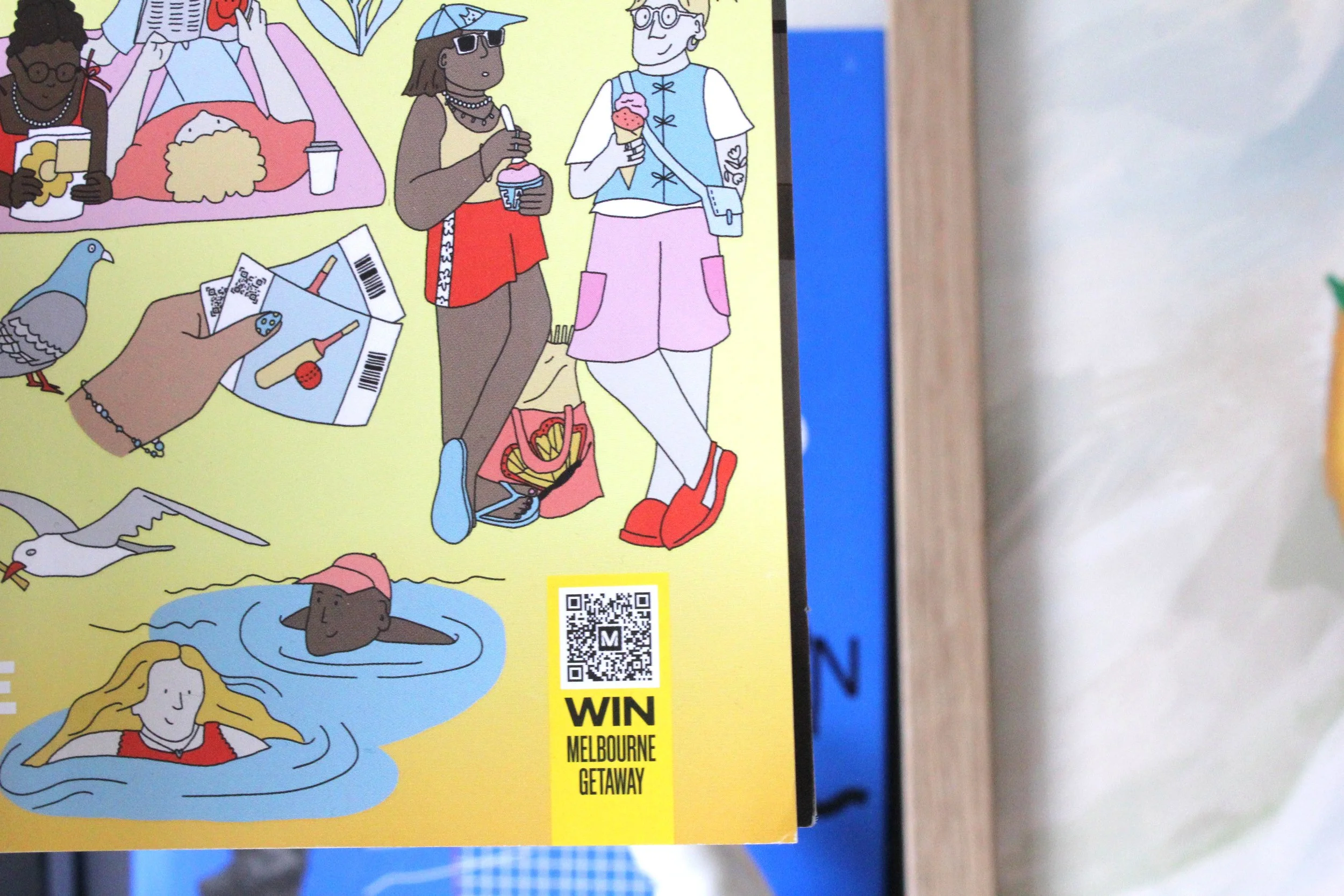visit victoria visitor guide cover illustration