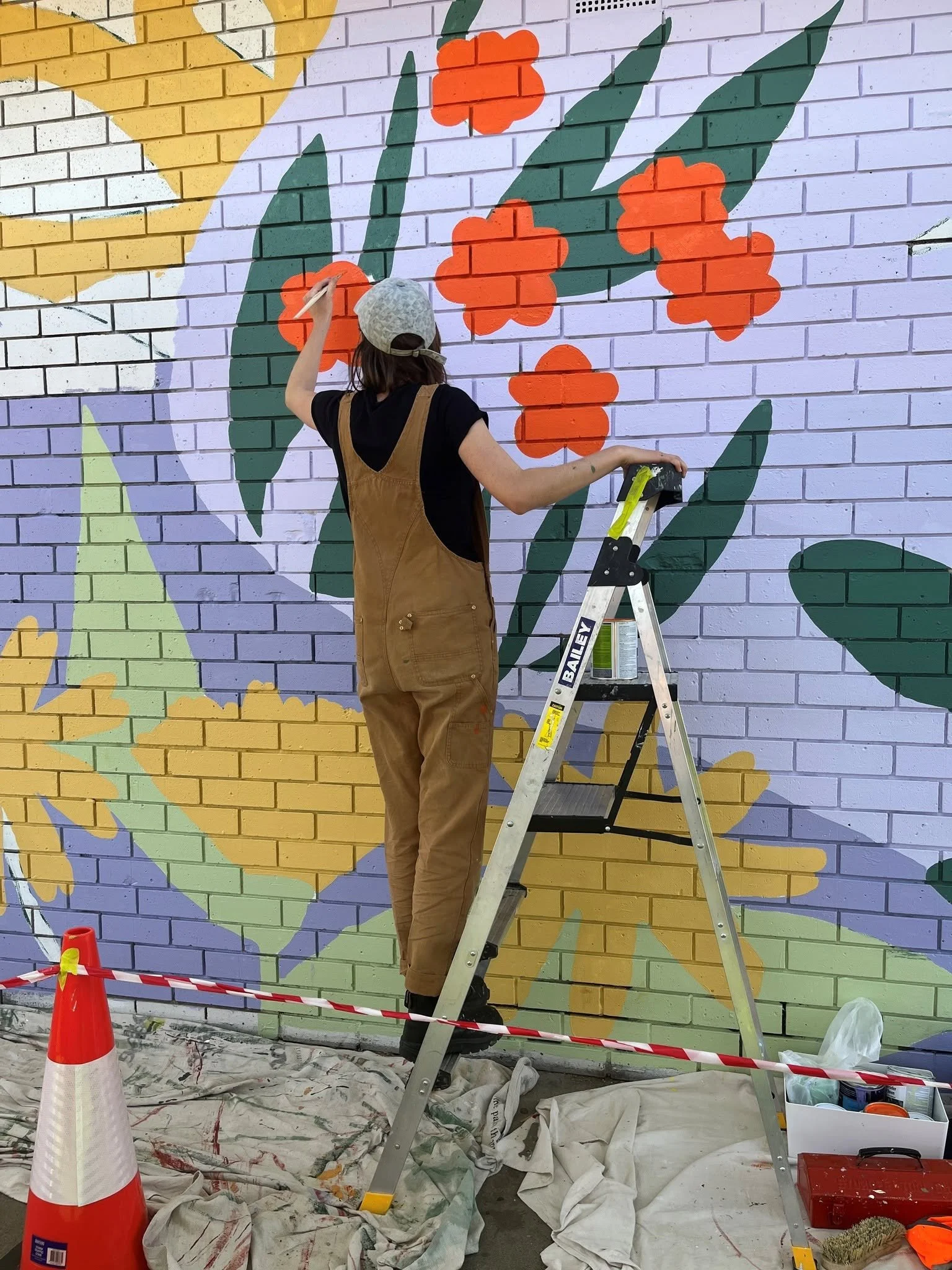 hobsons bay city council mural angharad neal-williams
