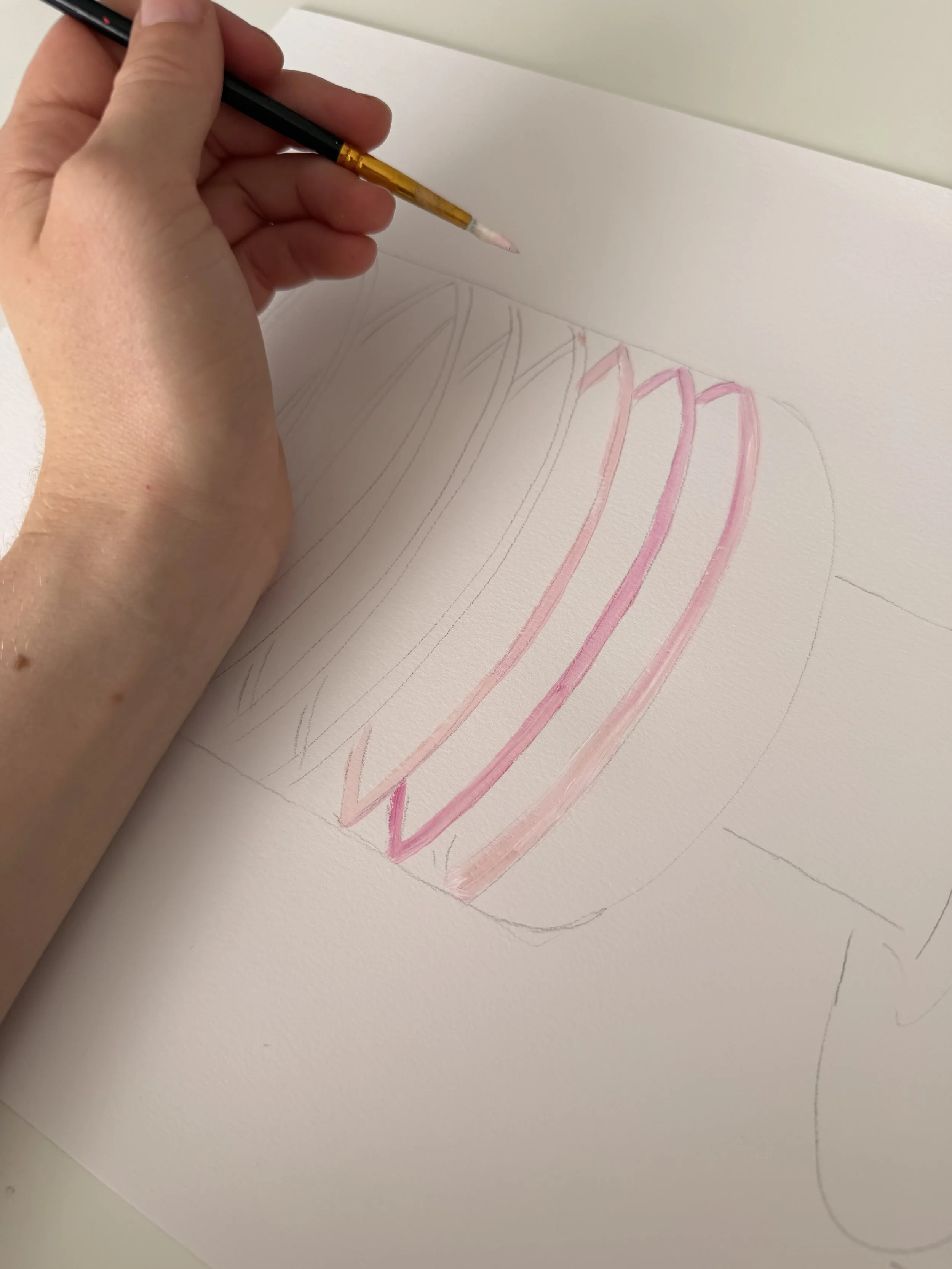 cup collection painted series