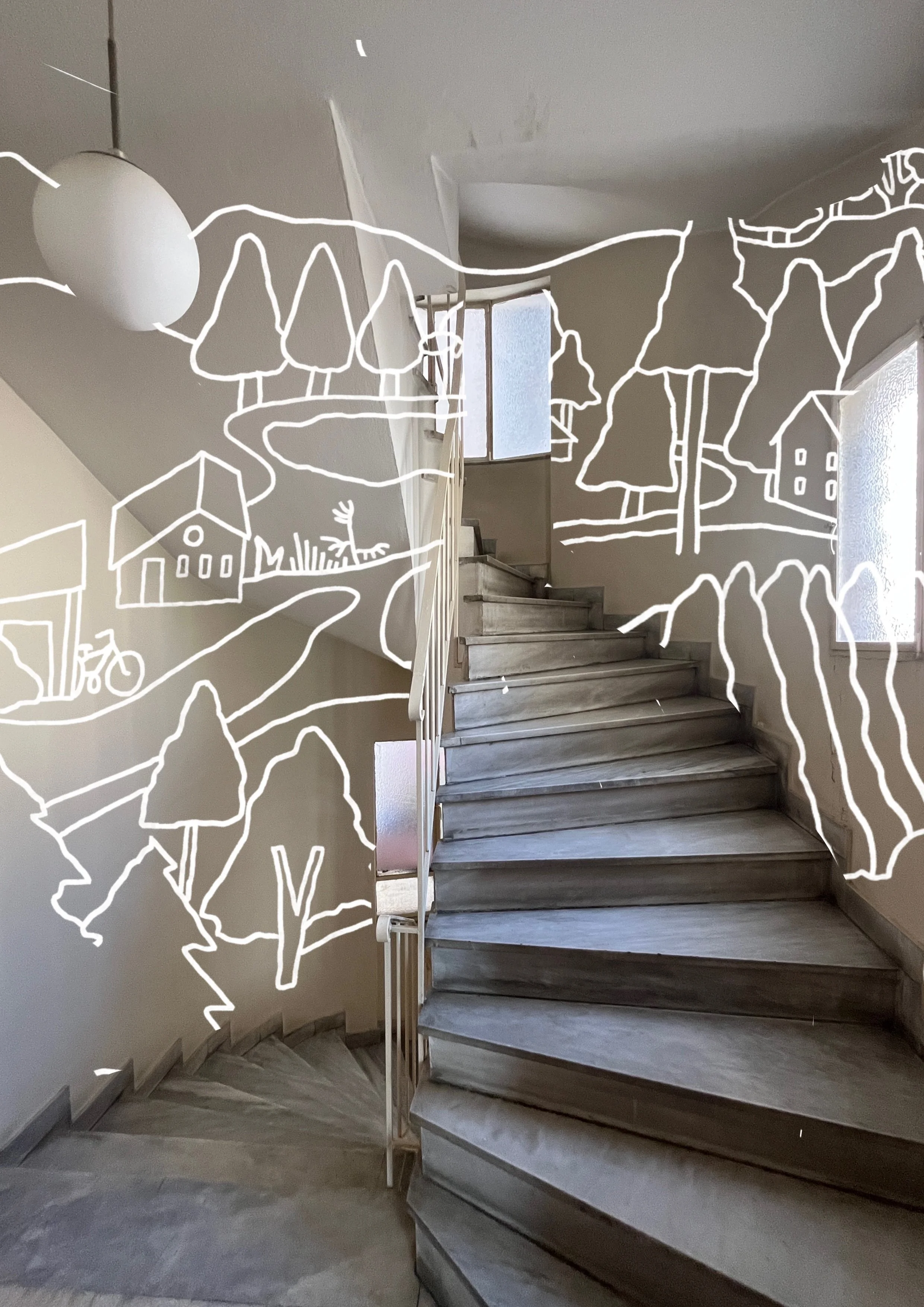 Murals design for interiors, homes, architecture, showrooms, gallery spaces and retail spaces. 