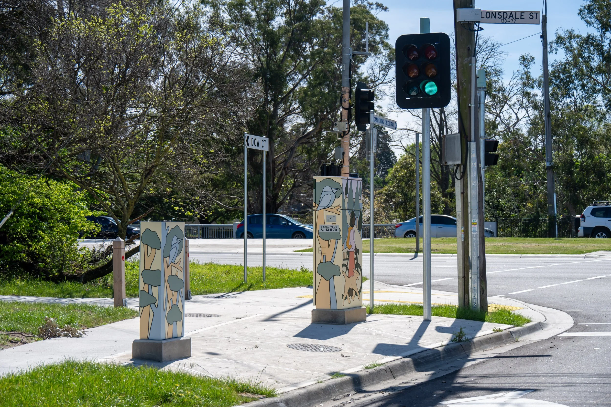 dandenong signal box murals