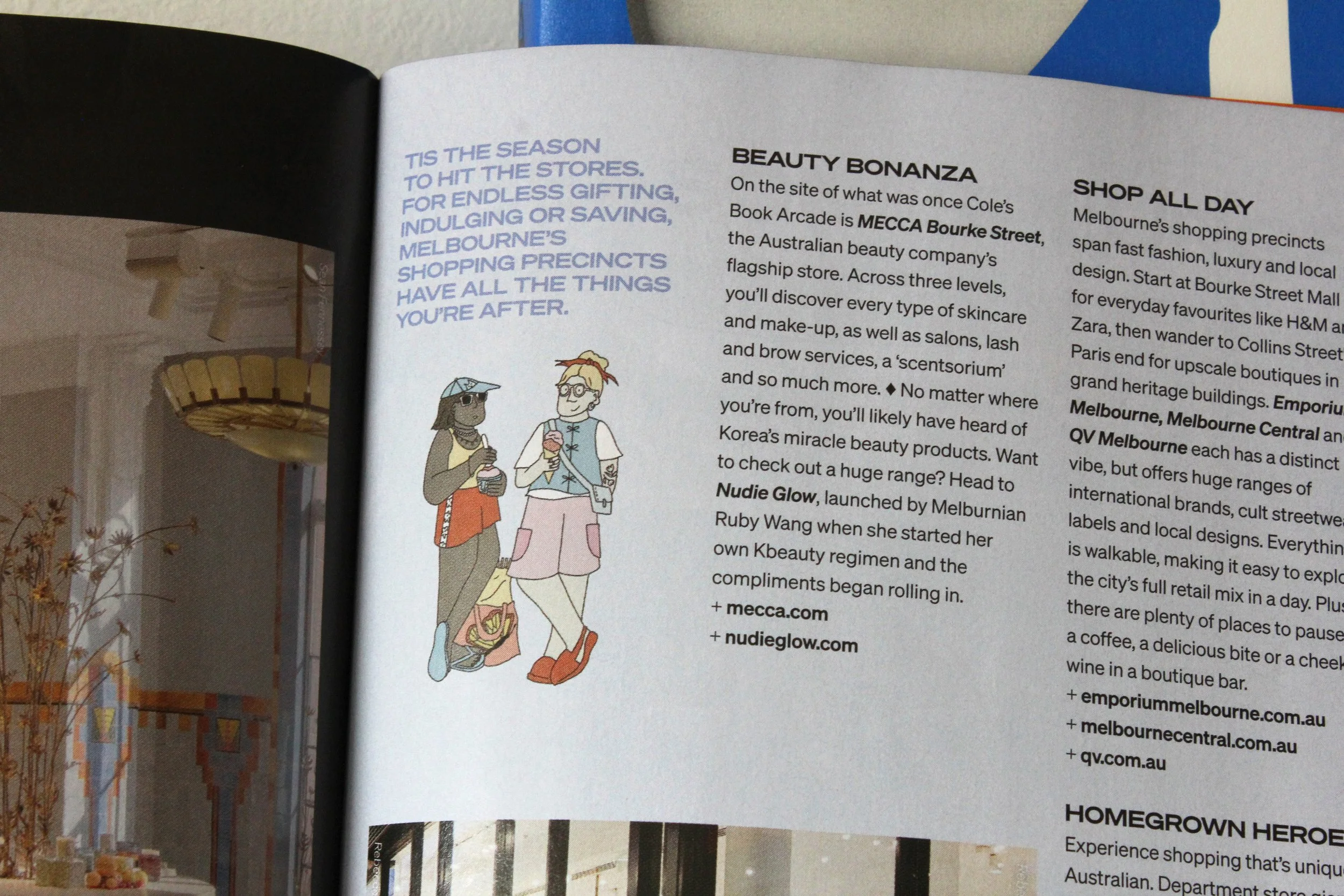 visit victoria visitor guide cover illustration