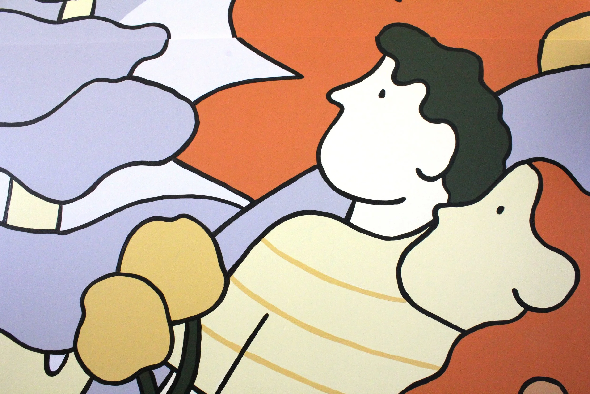 Interior space mural_office artwork_melbourne