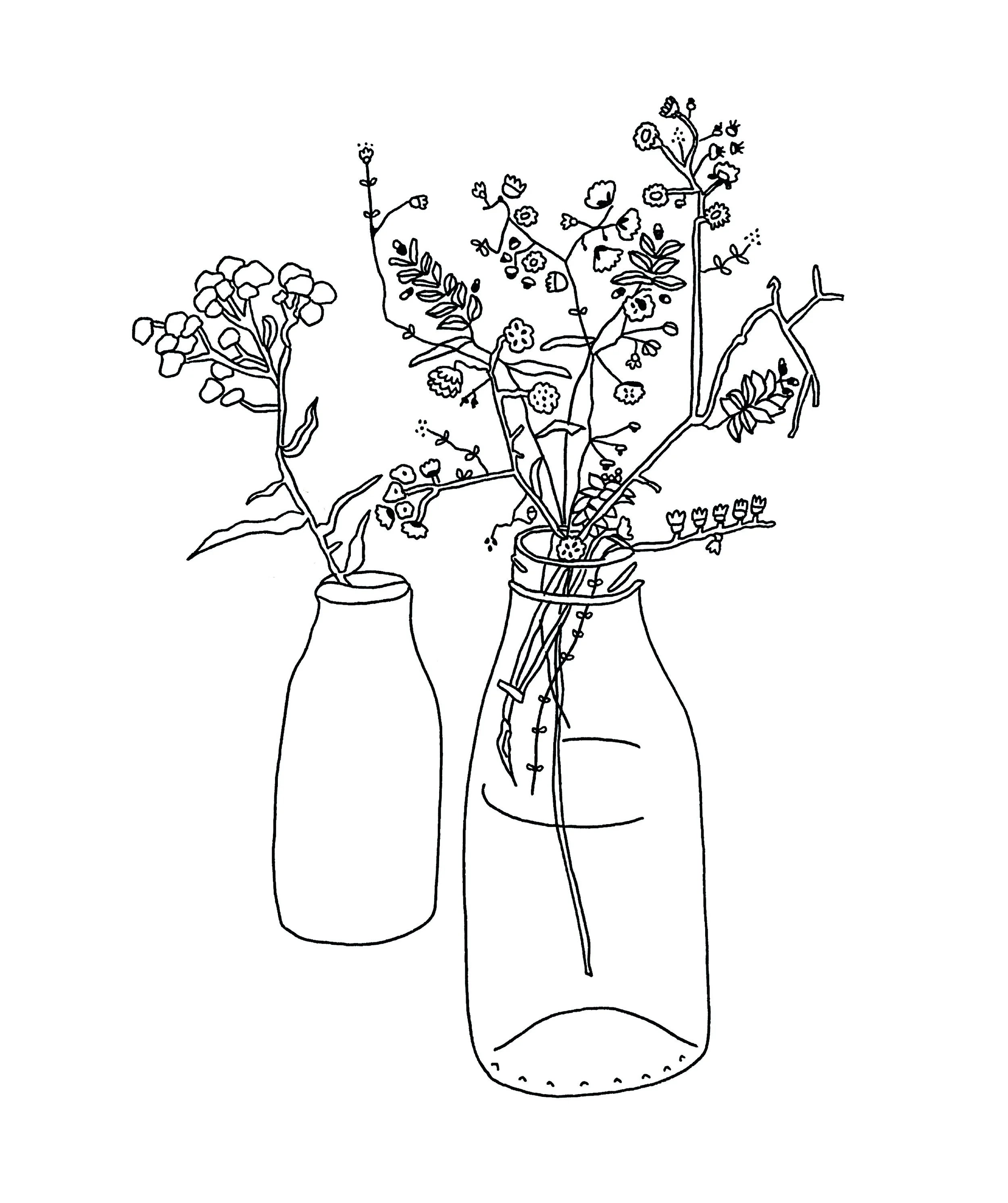 Angharad Neal-Williams Sketchbook Drawings