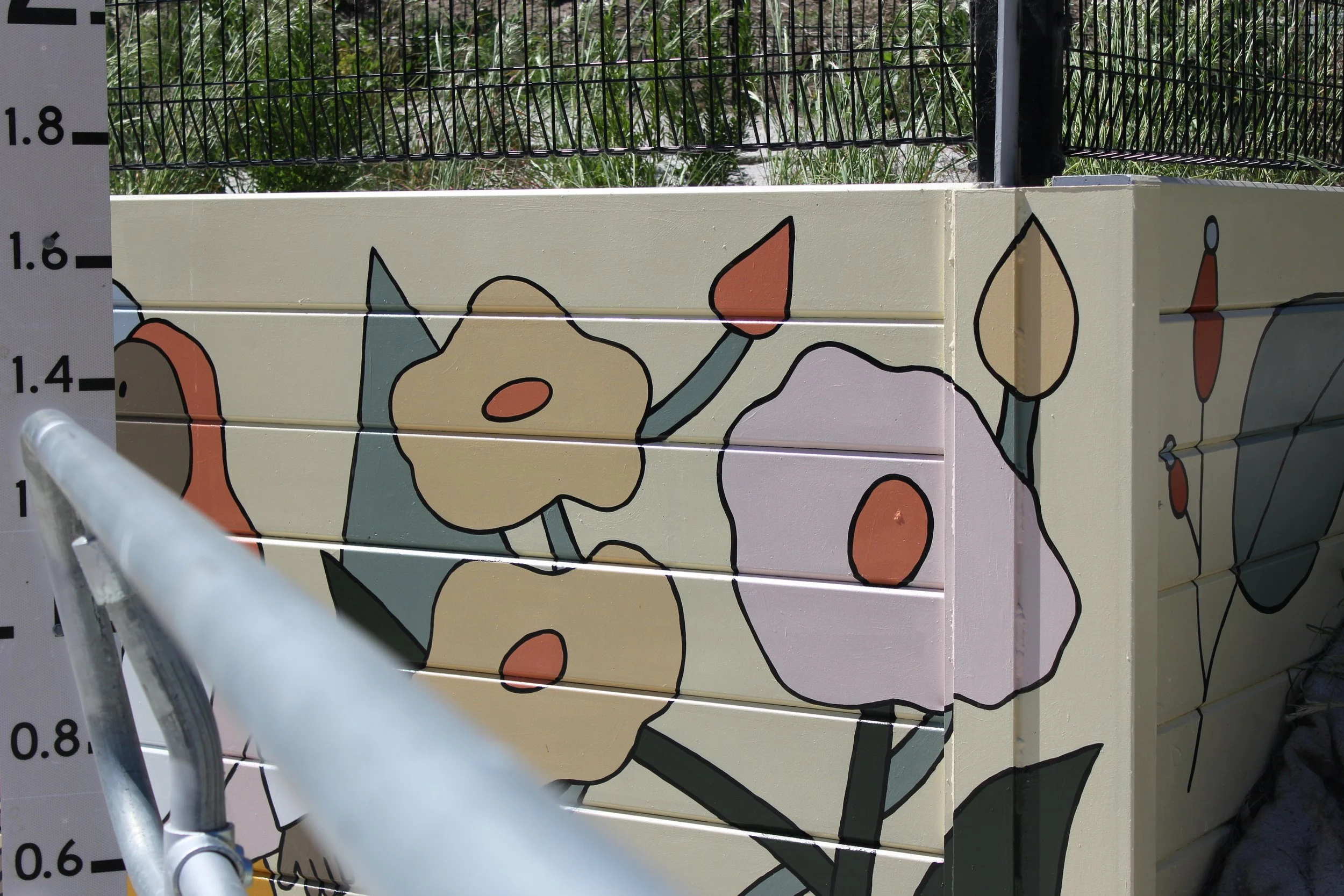 webster street dandenong level crossing removal community murals