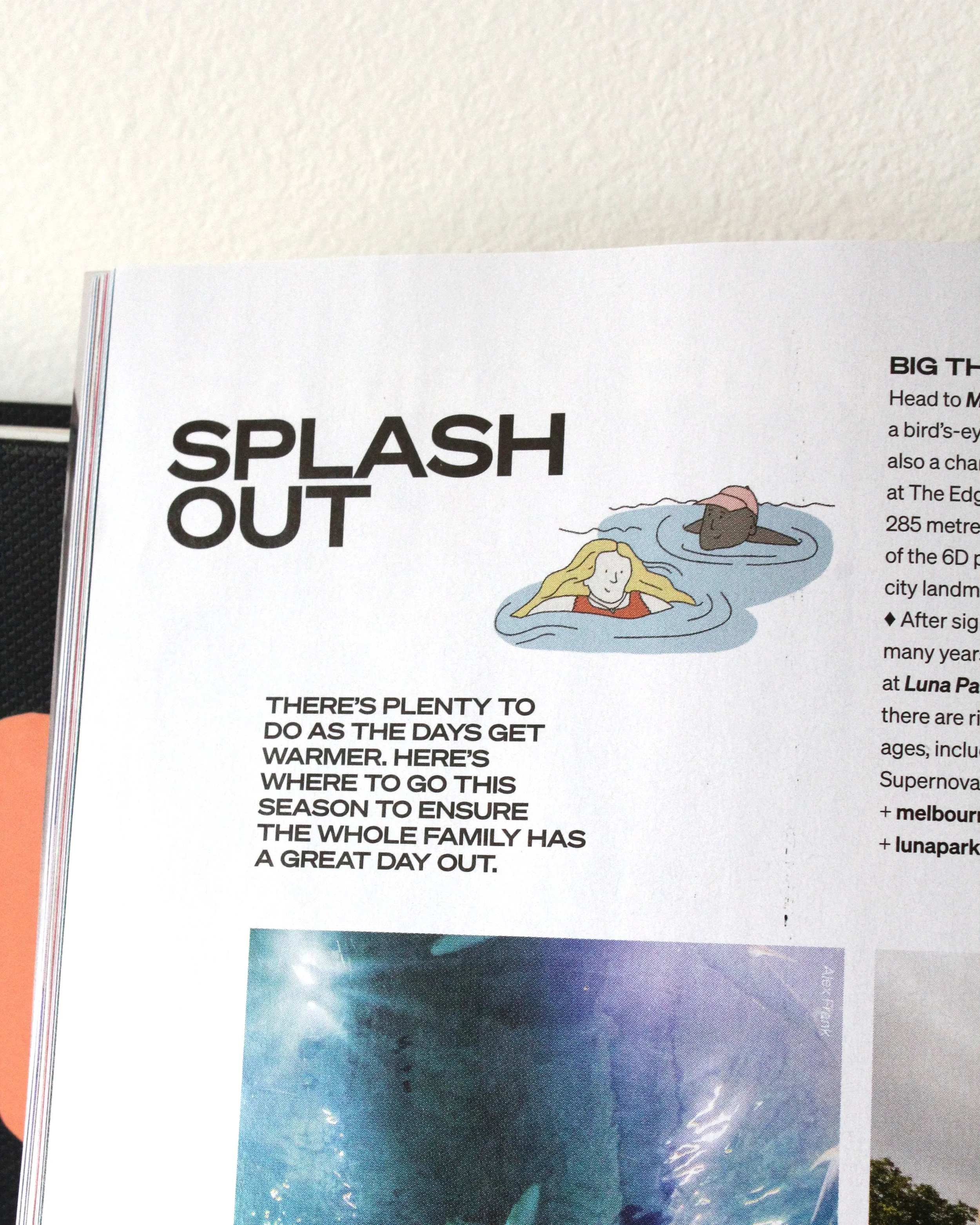 visit victoria visitor guide cover illustration