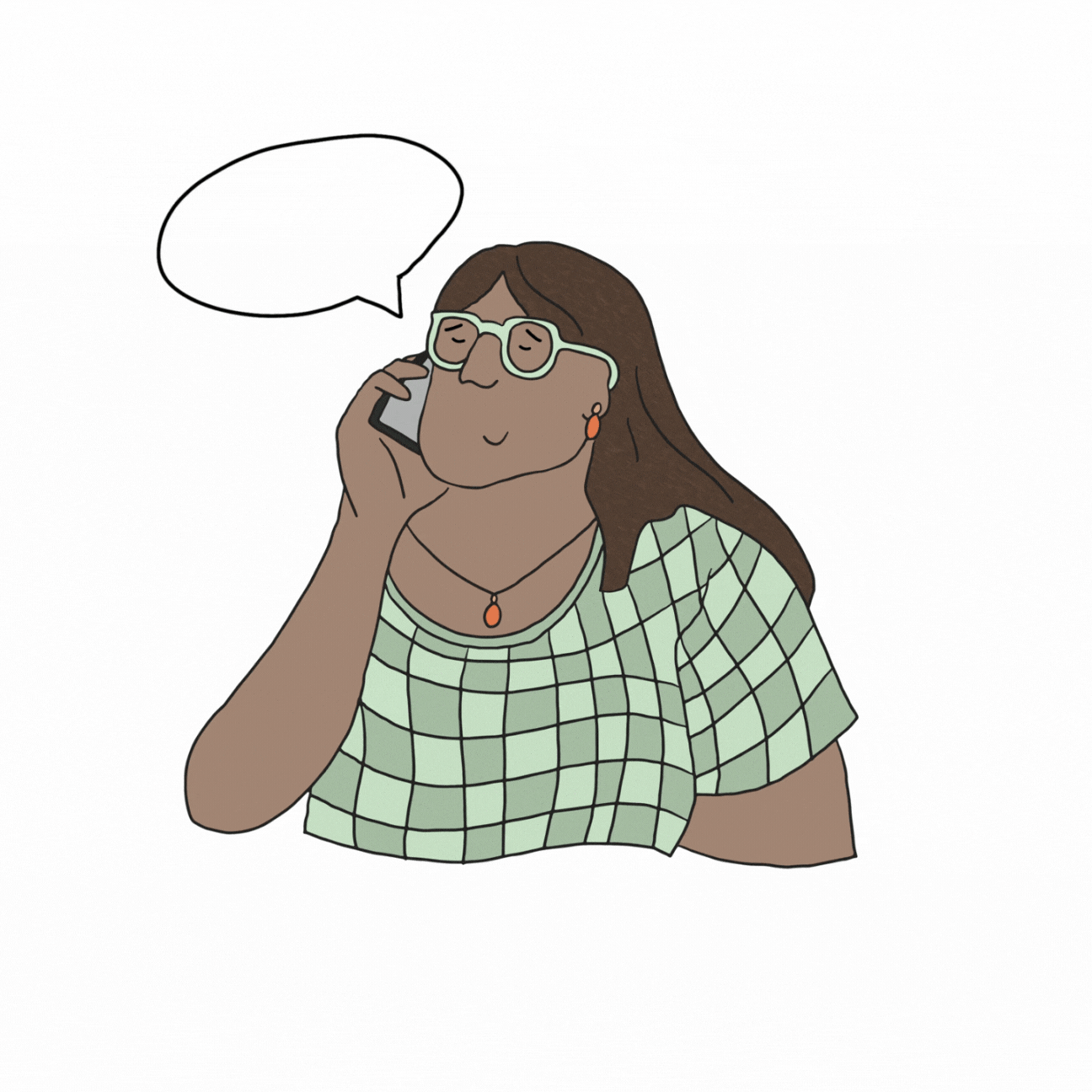 Illustrations for branding - Eating Disorders Victoria illustrated by Angharad Neal-Williams