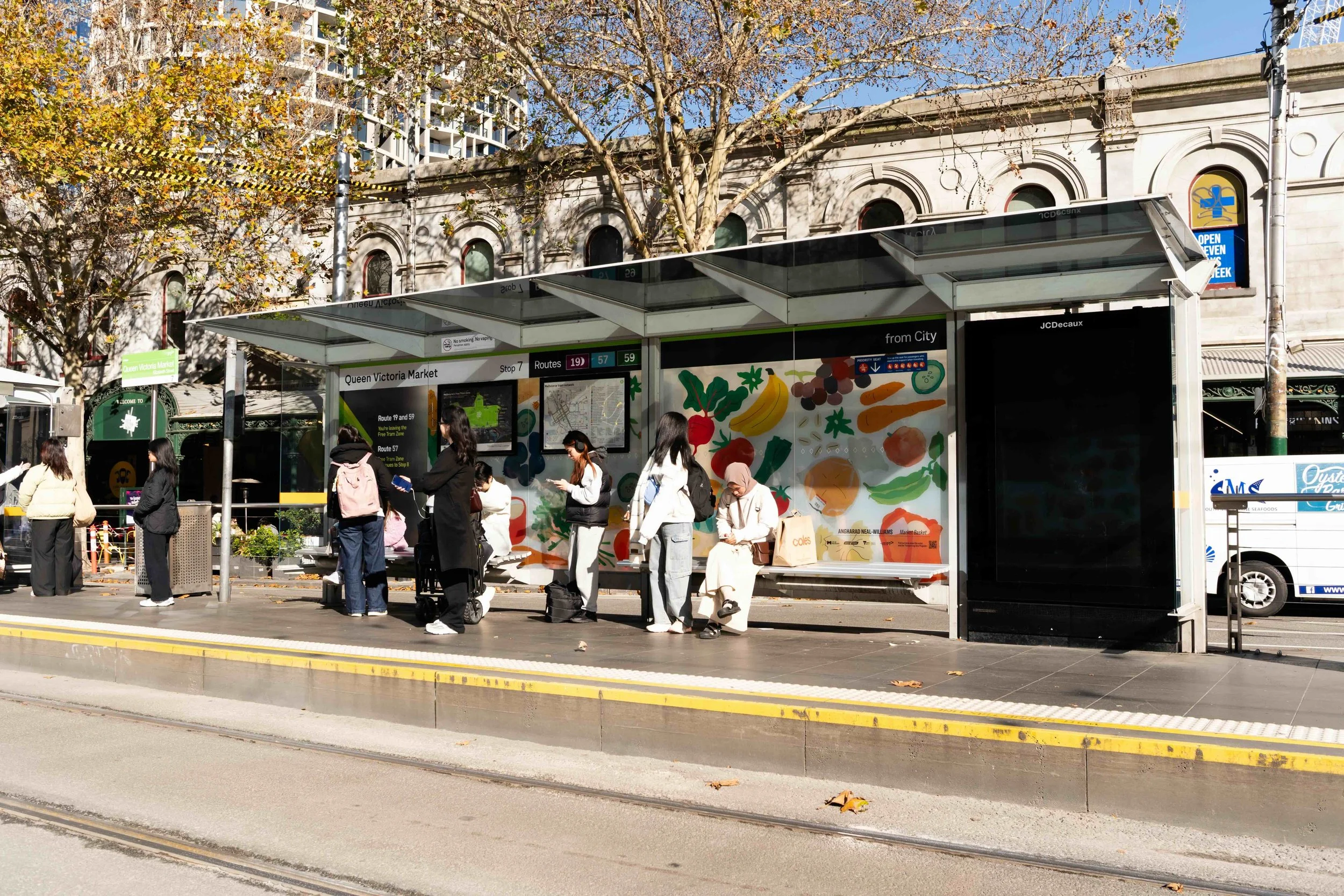 Angharad Neal-Williams Queen Victoria Tram Stop Illustration.jpeg