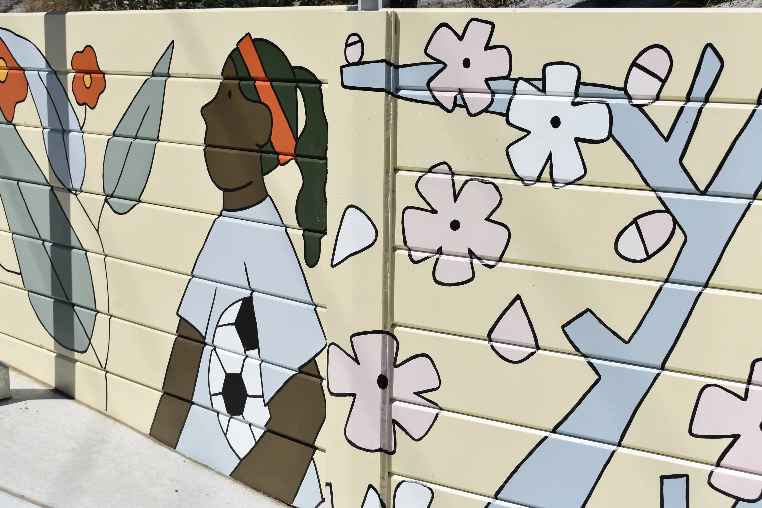 webster street dandenong level crossing removal community murals
