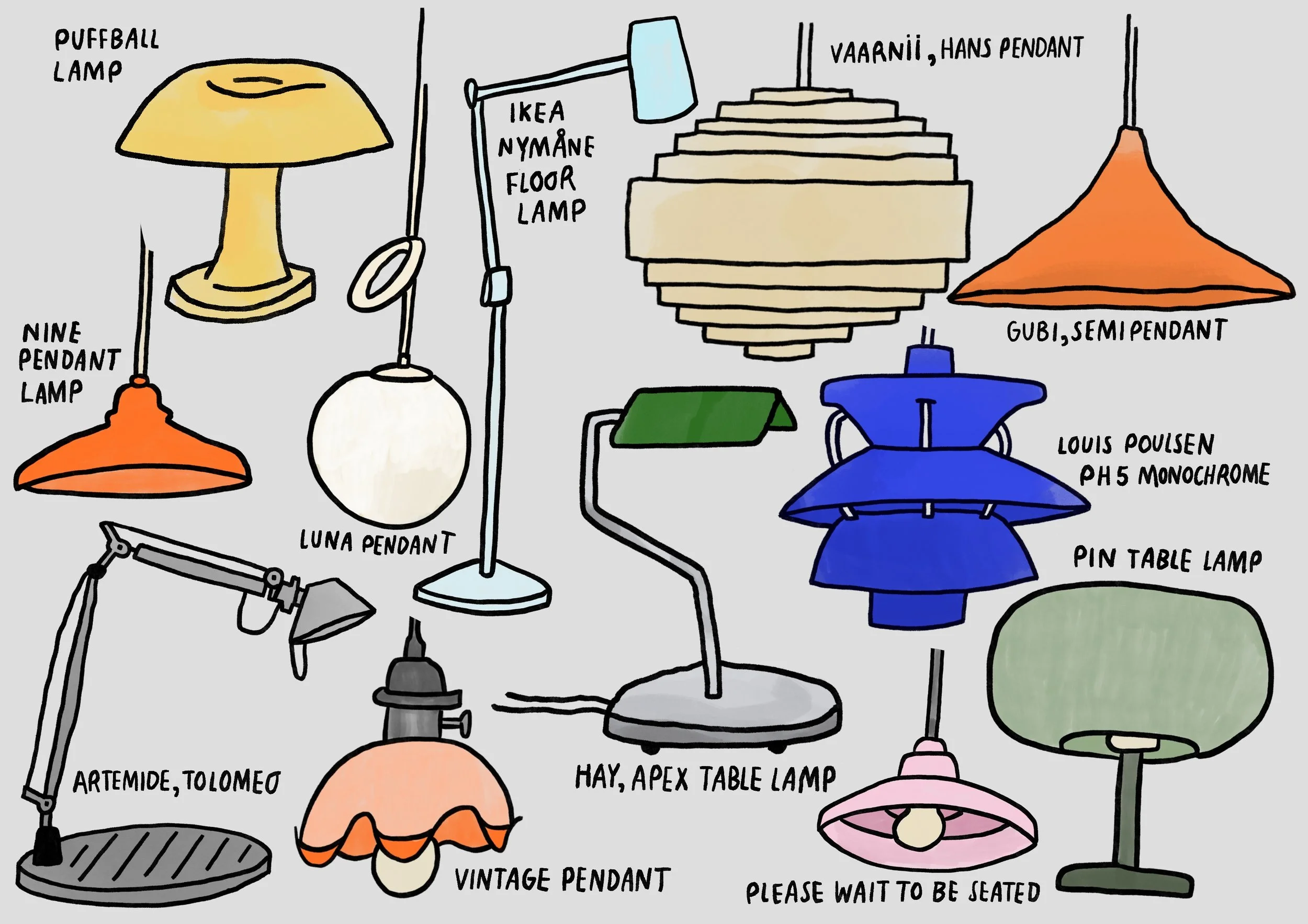 Angharad Neal-Williams_commercial and residential murals, editorial, branding and advertising illustrations