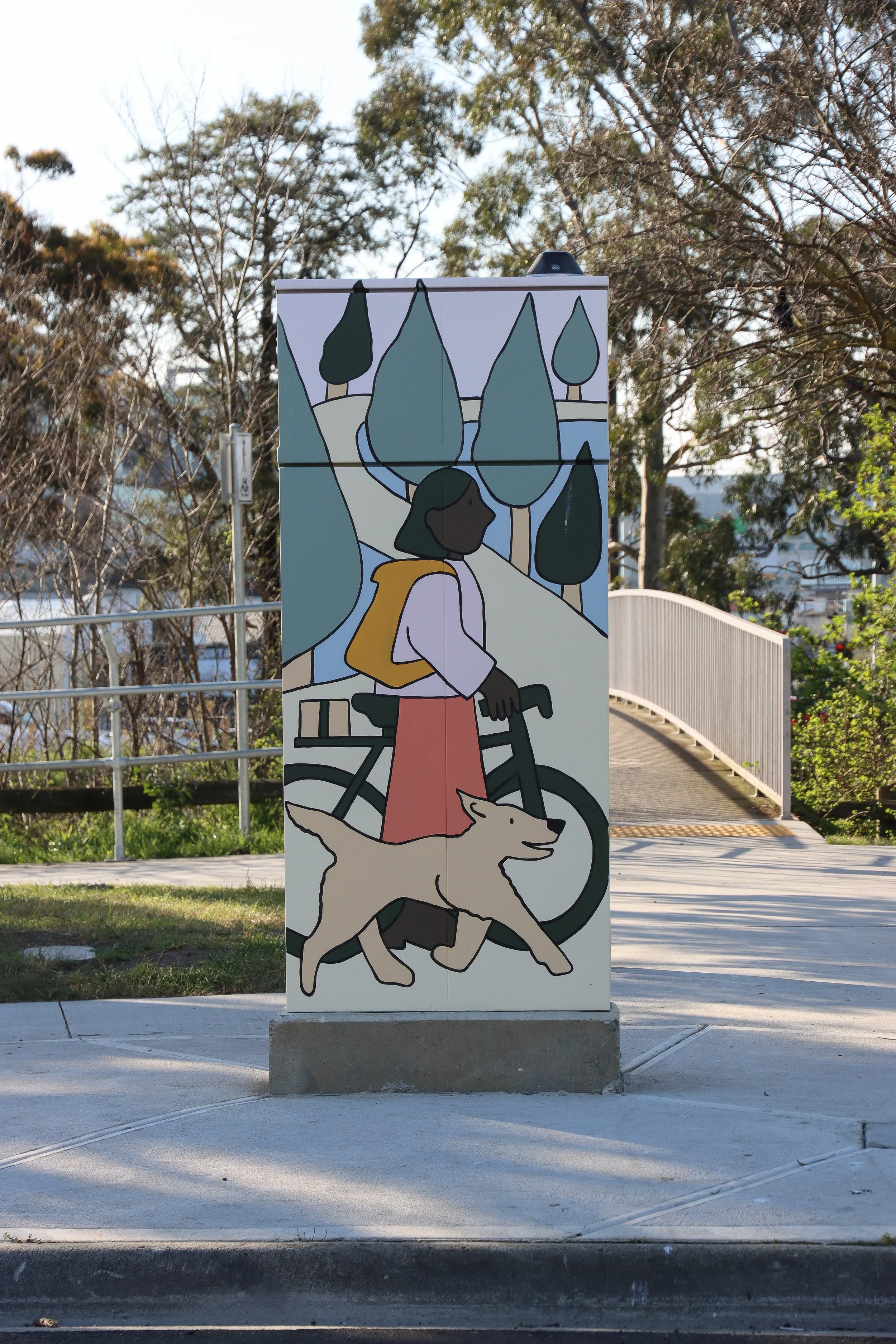 dandenong signal box murals
