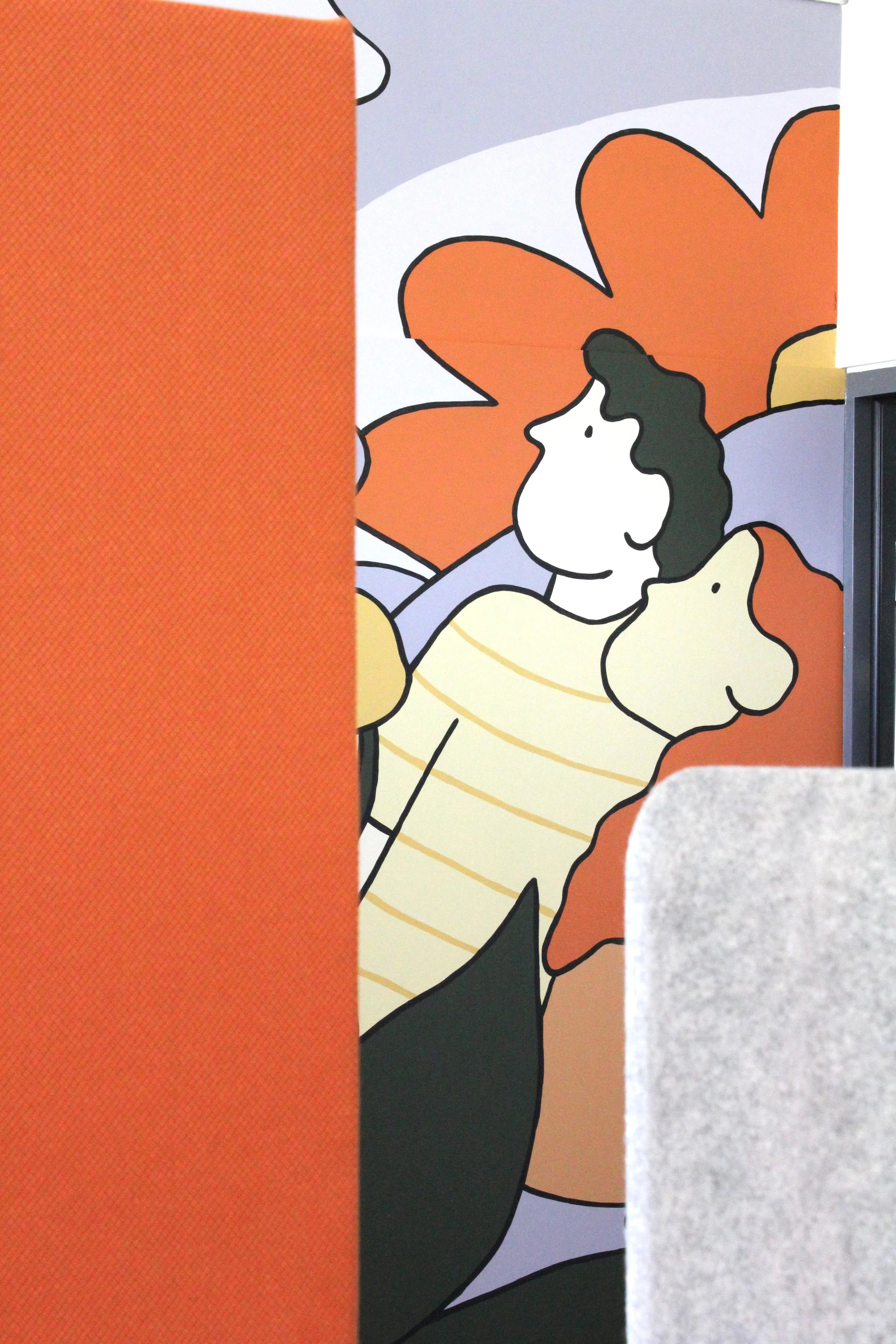 Interior space mural_office artwork_melbourne