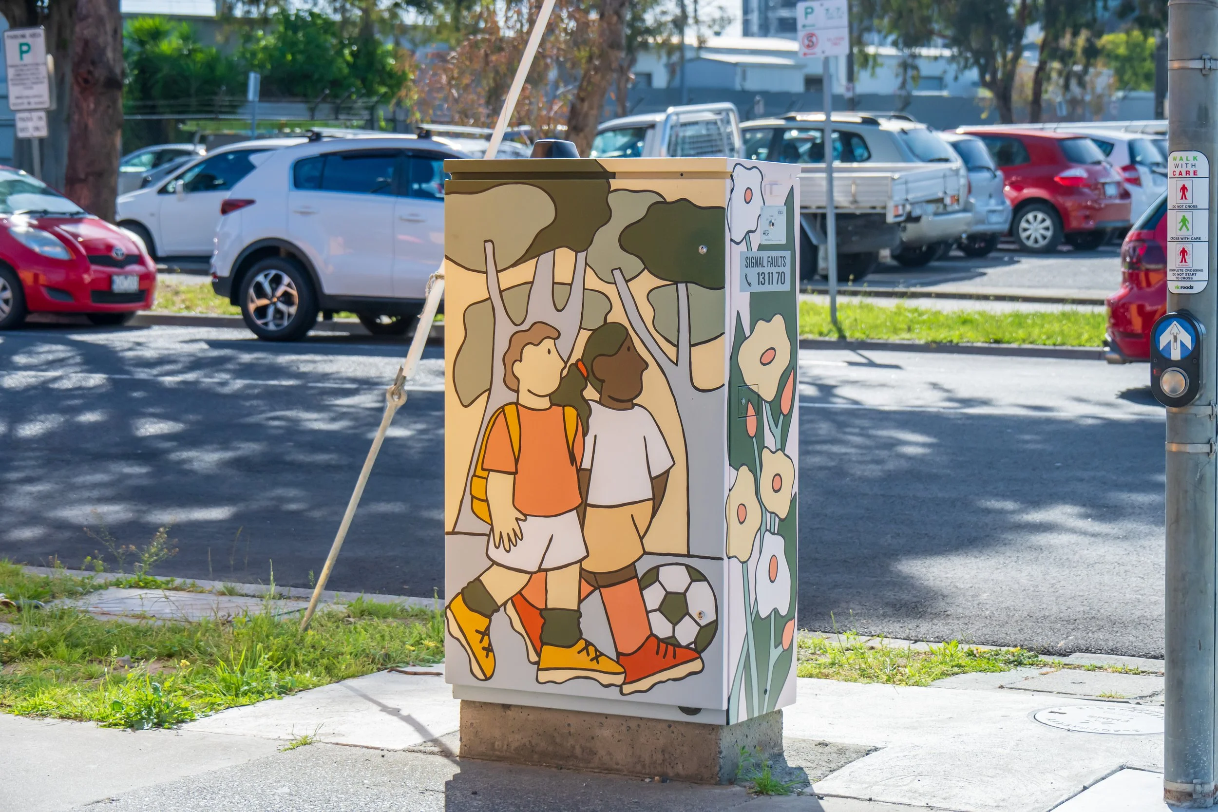 dandenong signal box murals