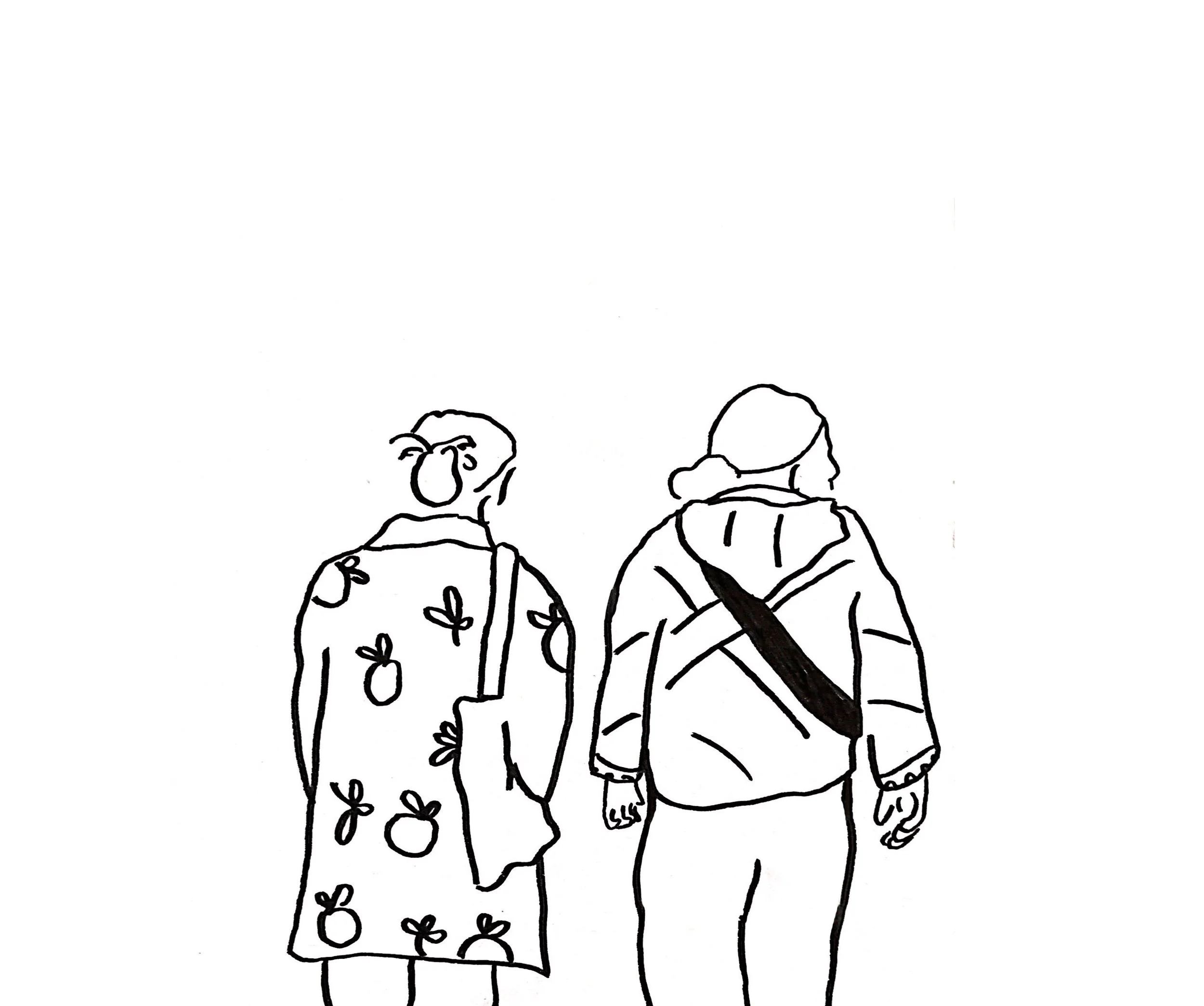 Angharad Neal-Williams Sketchbook Drawings