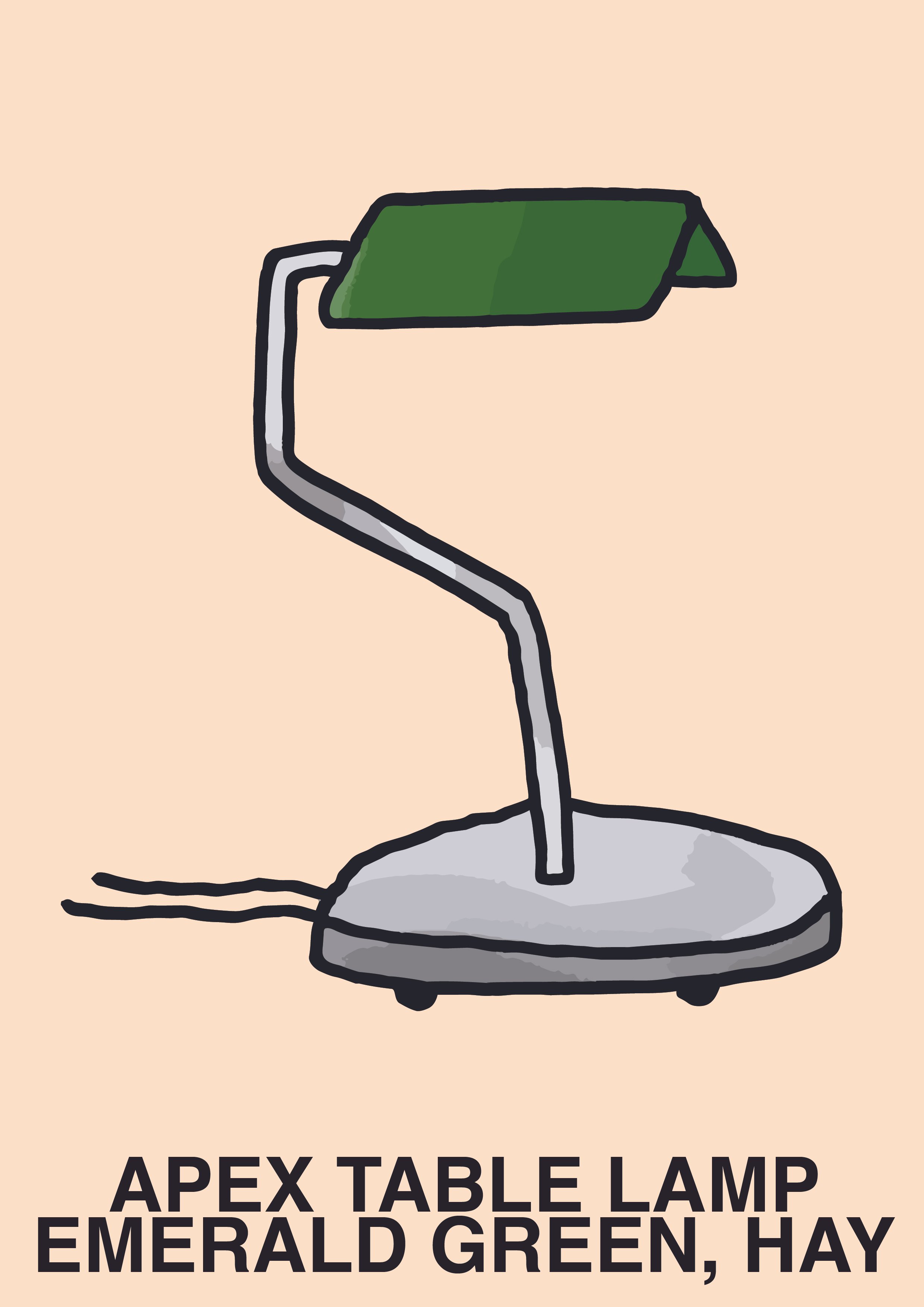 lighting, lamps, objects and homewares illustration and design