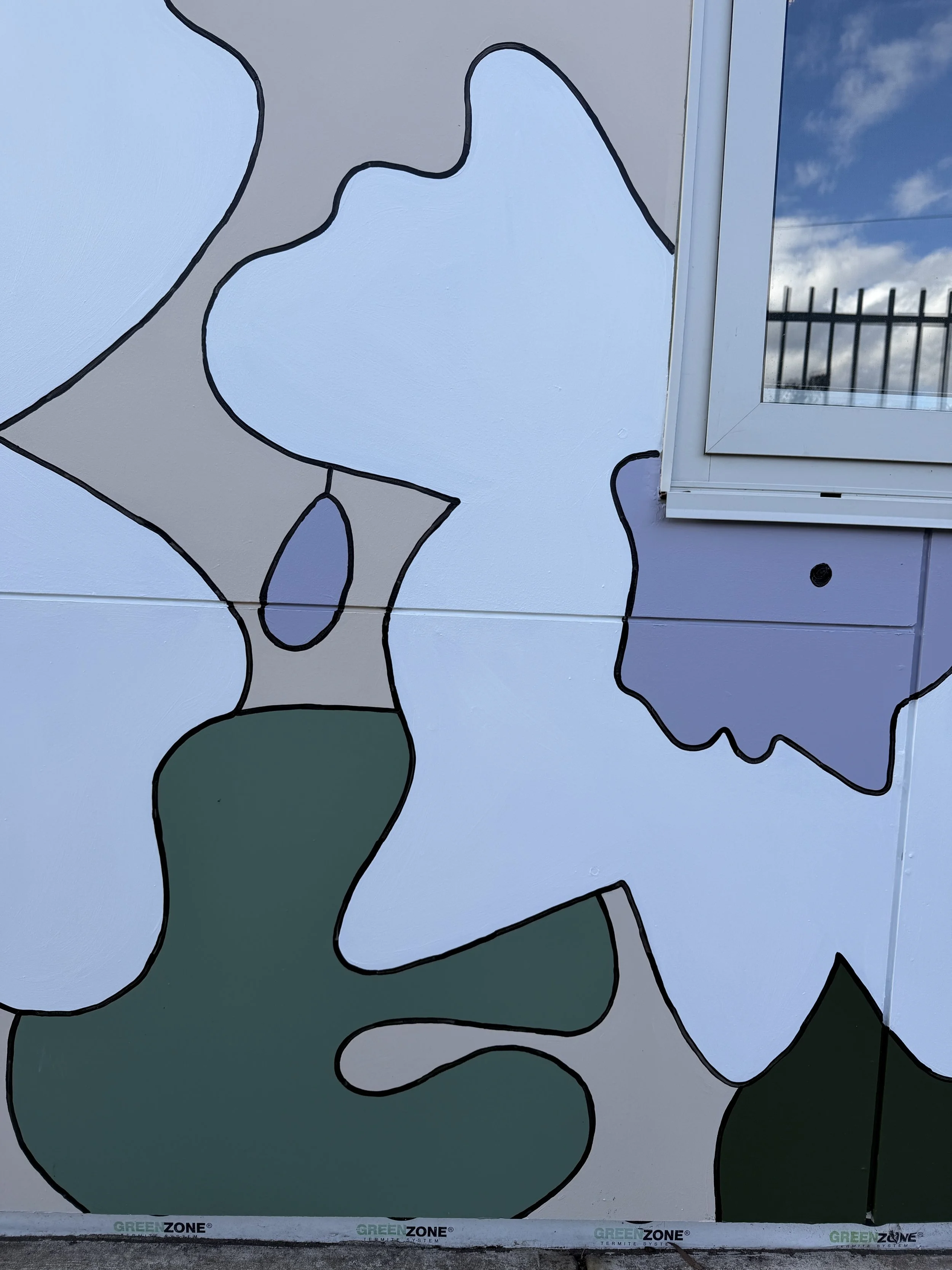 winston hills preschool mural