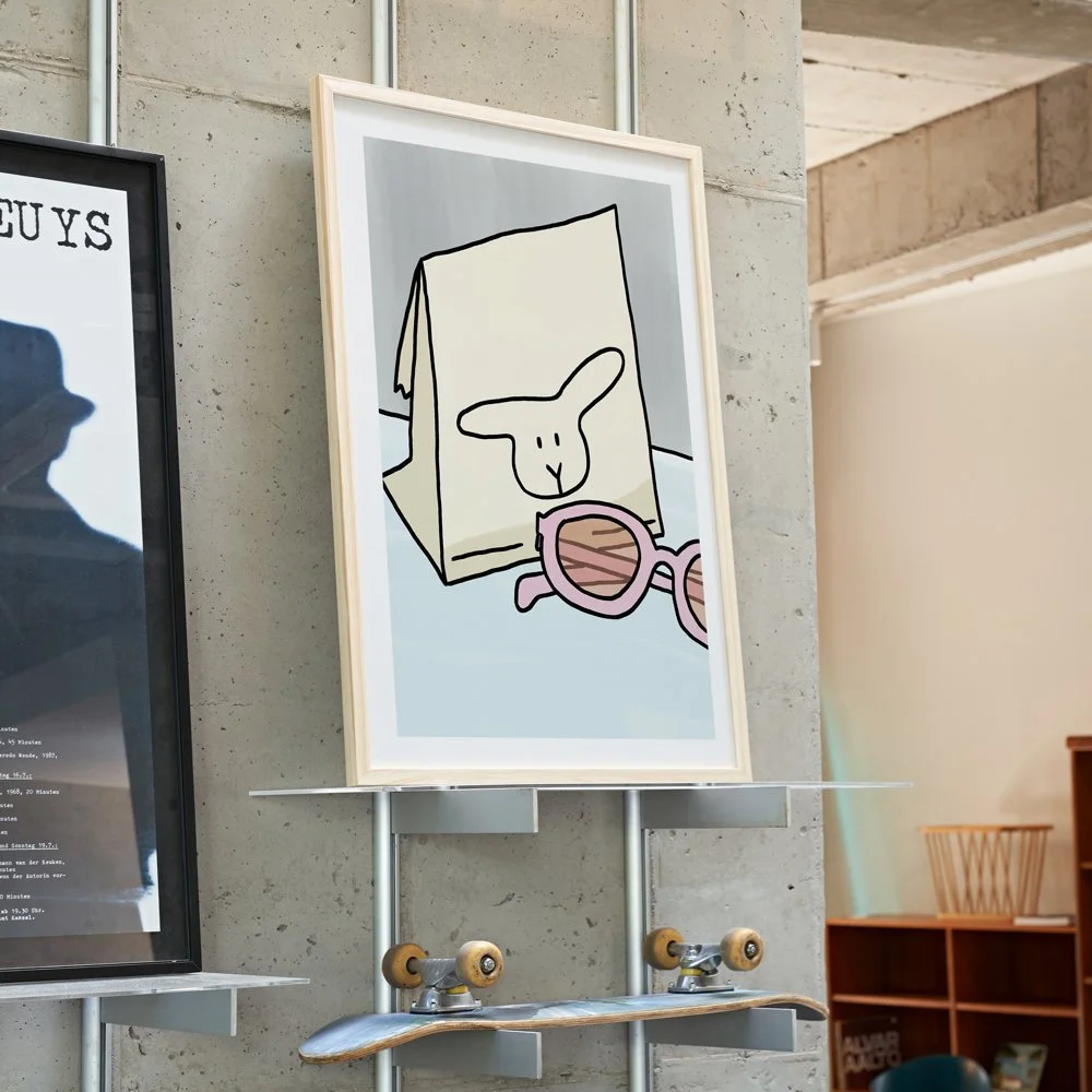 limited edition print series for pinzle, south korea