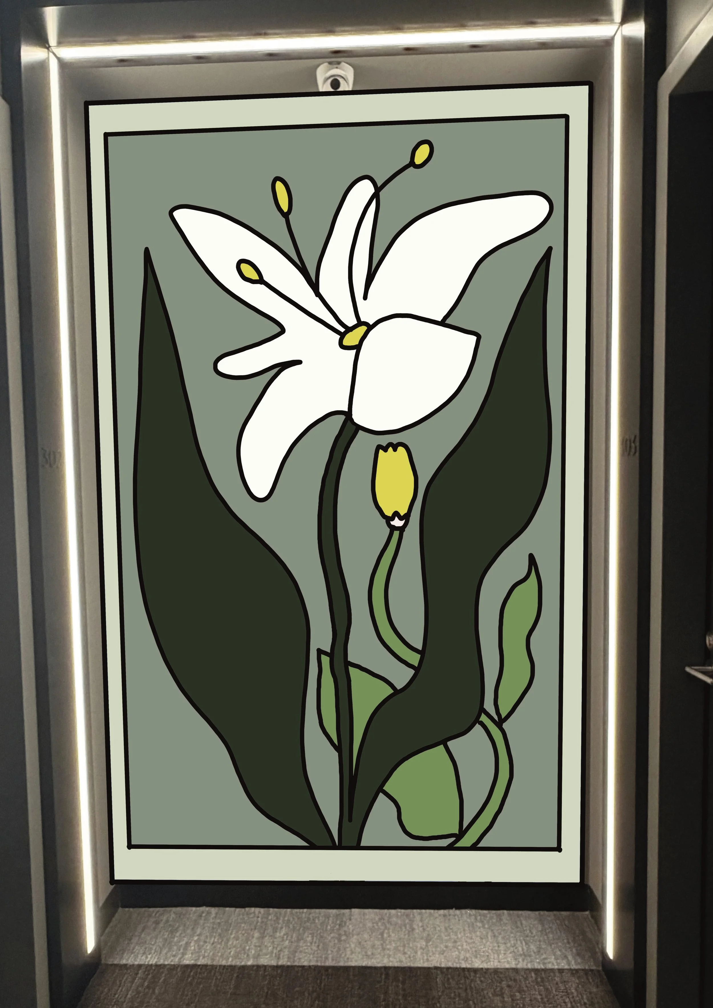 Murals design for interiors, homes, architecture, showrooms, gallery spaces and retail spaces. 