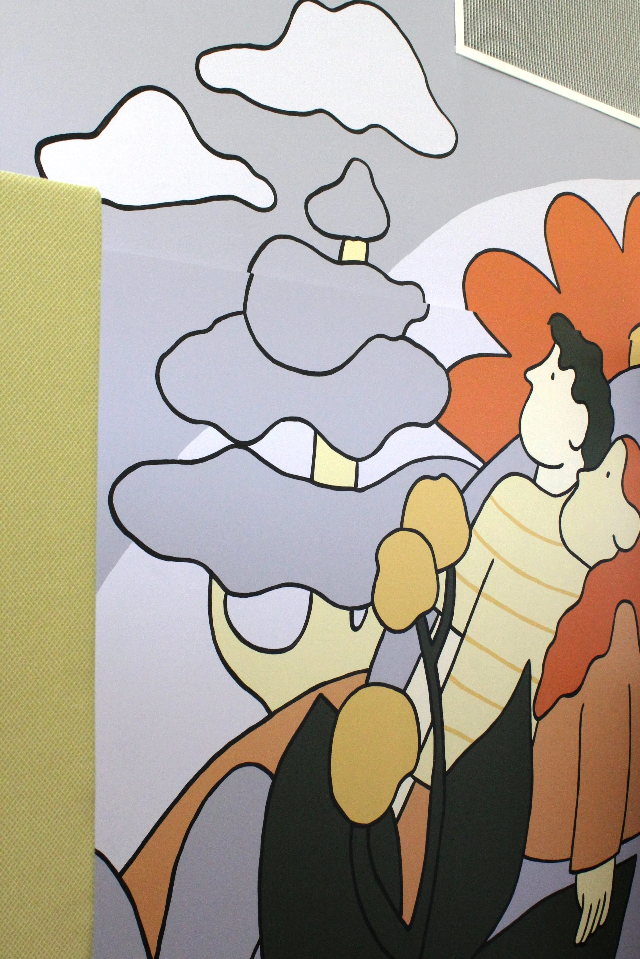 Interior space mural_office artwork_melbourne