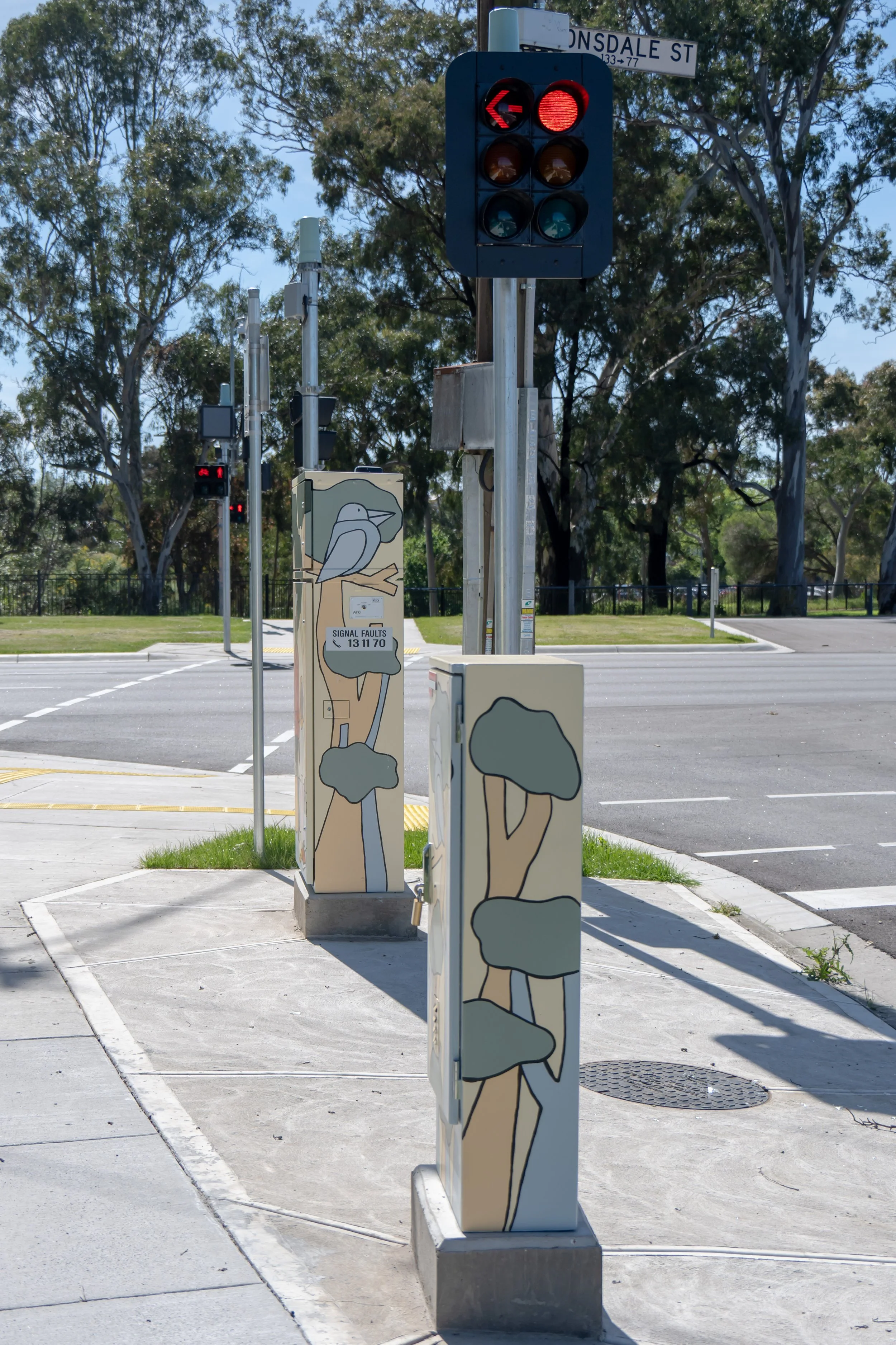 dandenong signal box murals