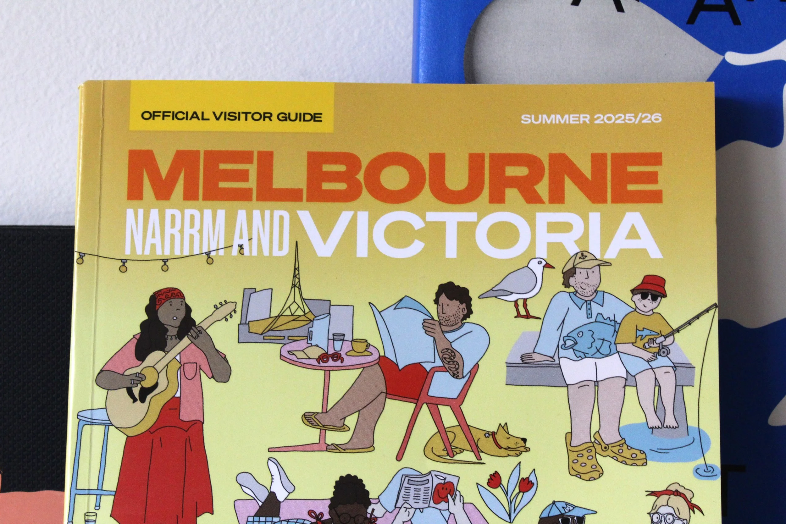visit victoria visitor guide cover illustration