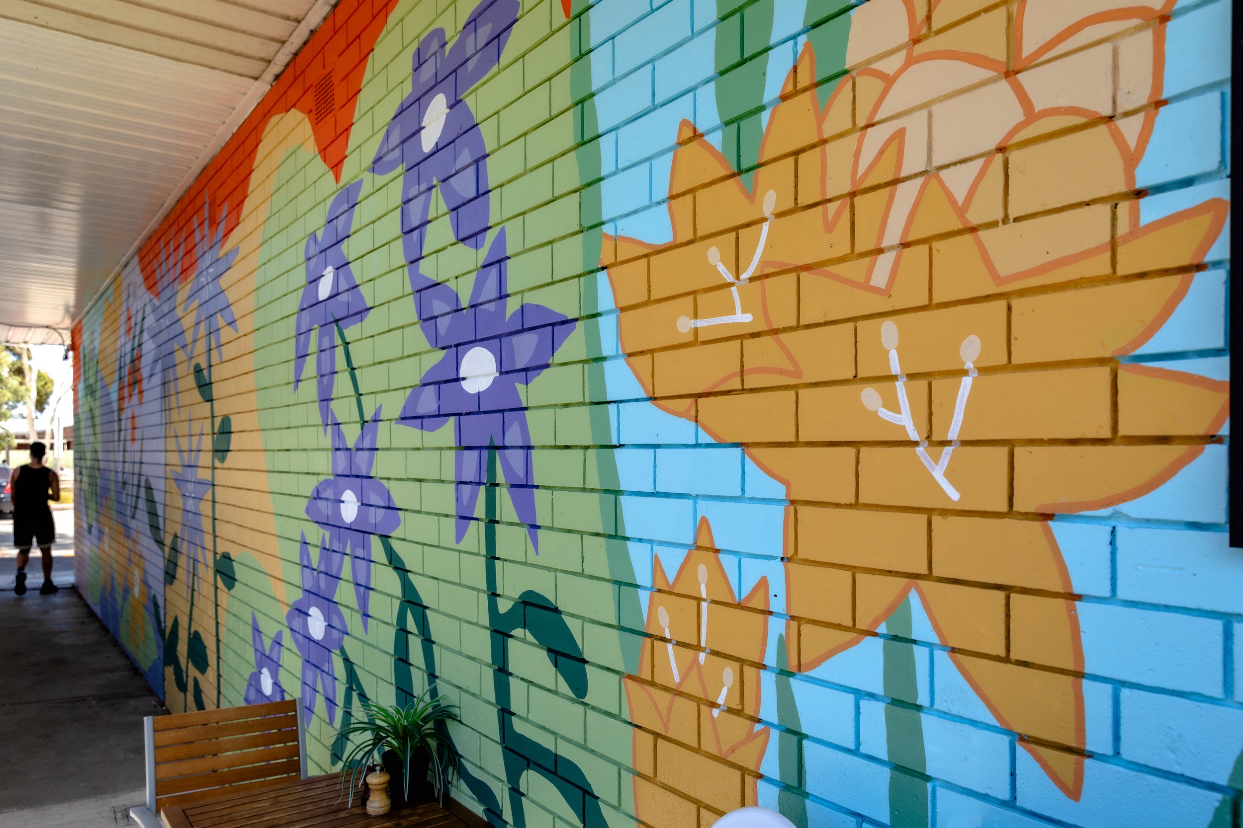 hobsons bay city council mural angharad neal-williams