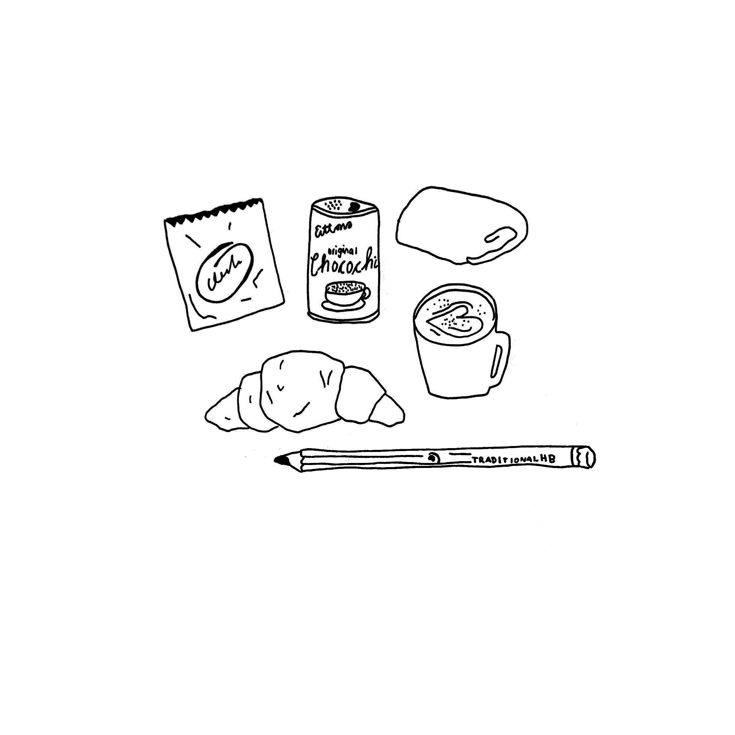 Angharad Neal-Williams Sketchbook Drawings