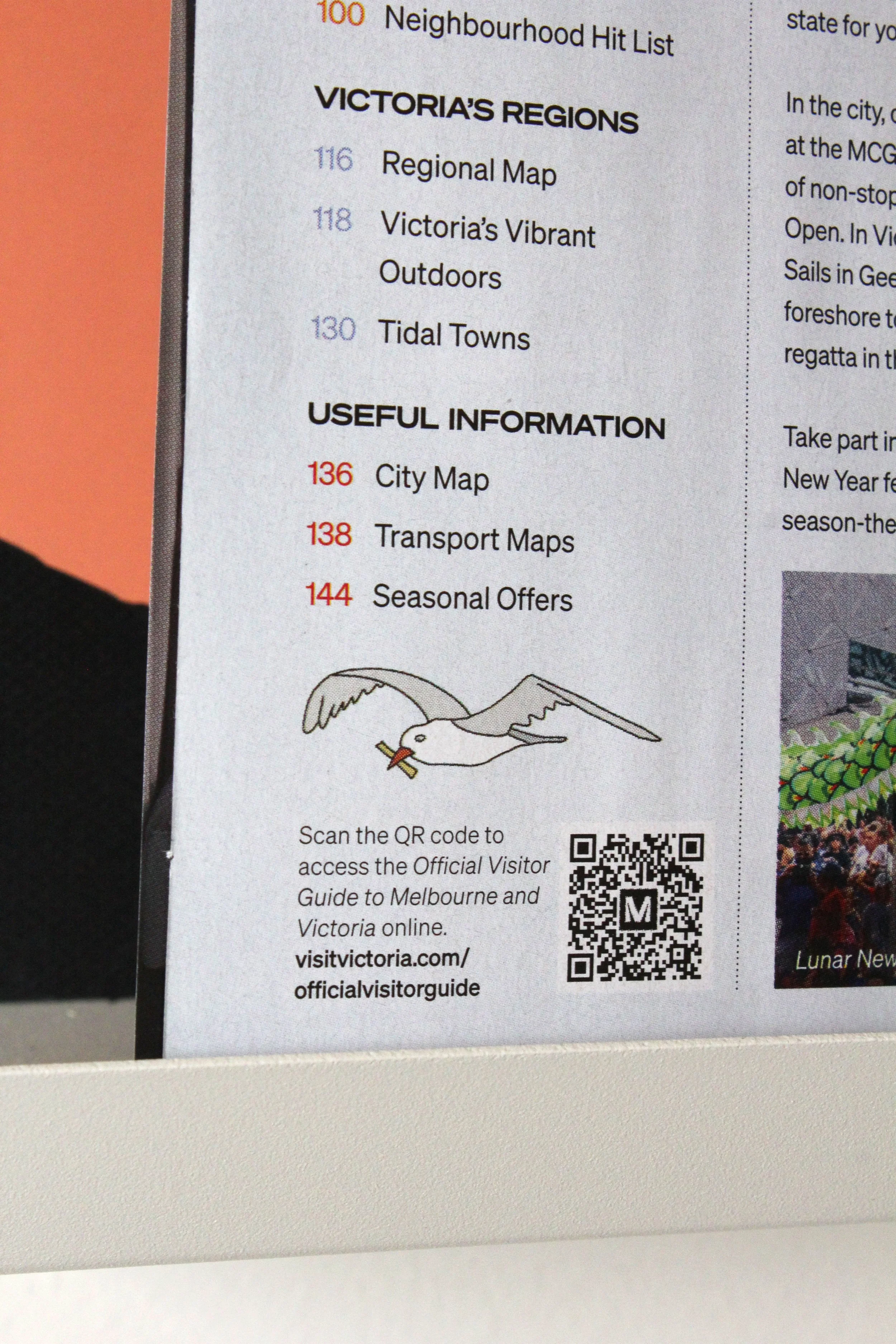 visit victoria visitor guide cover illustration