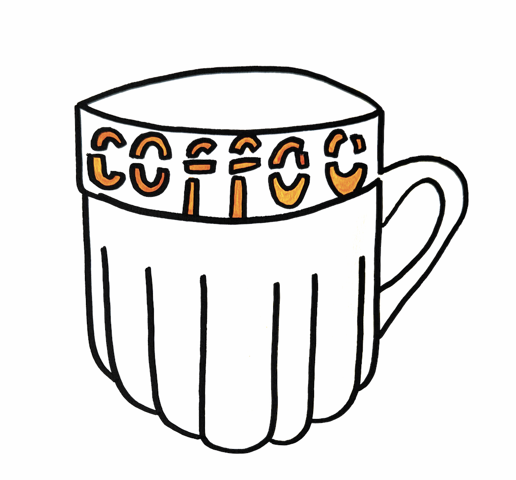 cup collection painted series