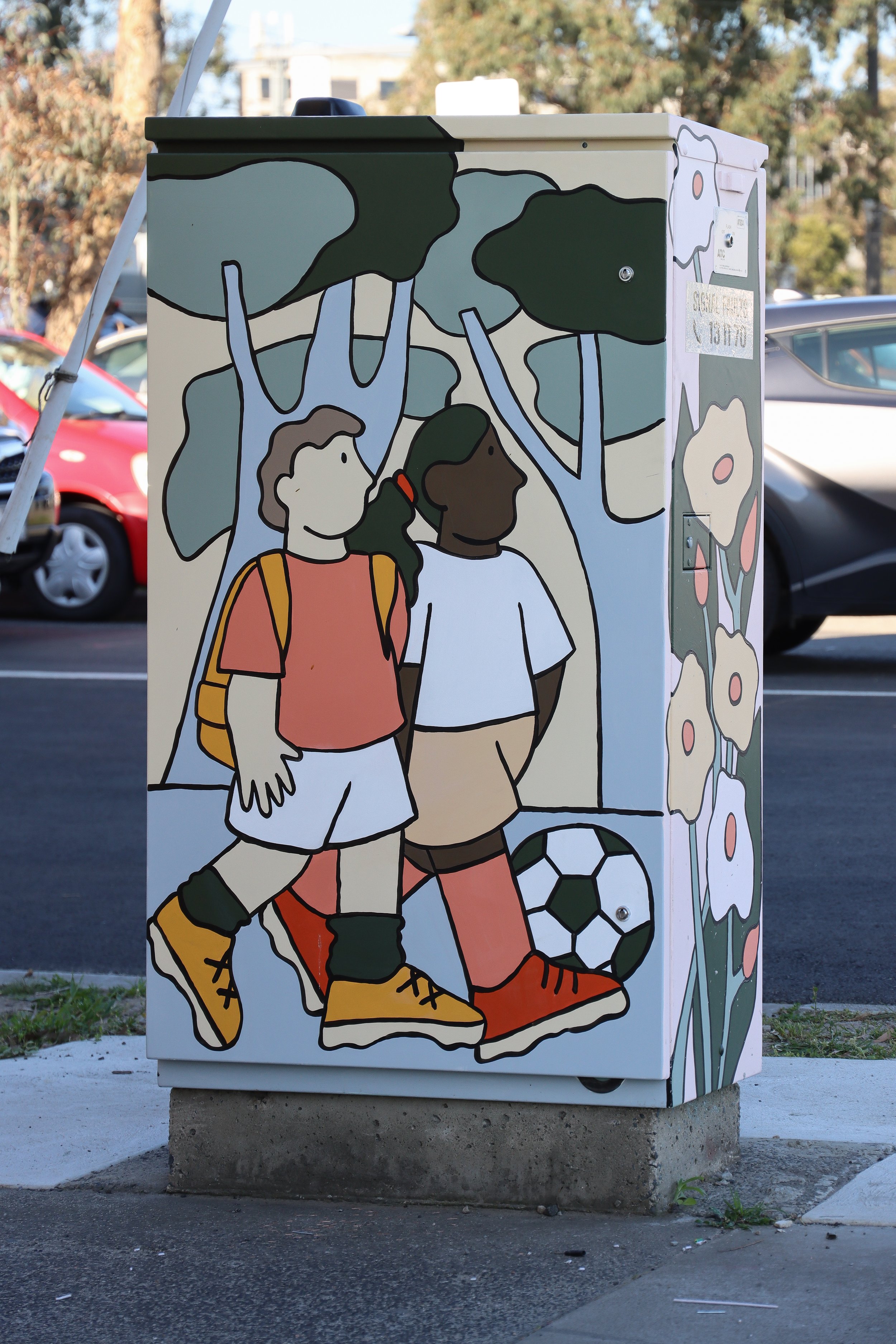 dandenong signal box murals
