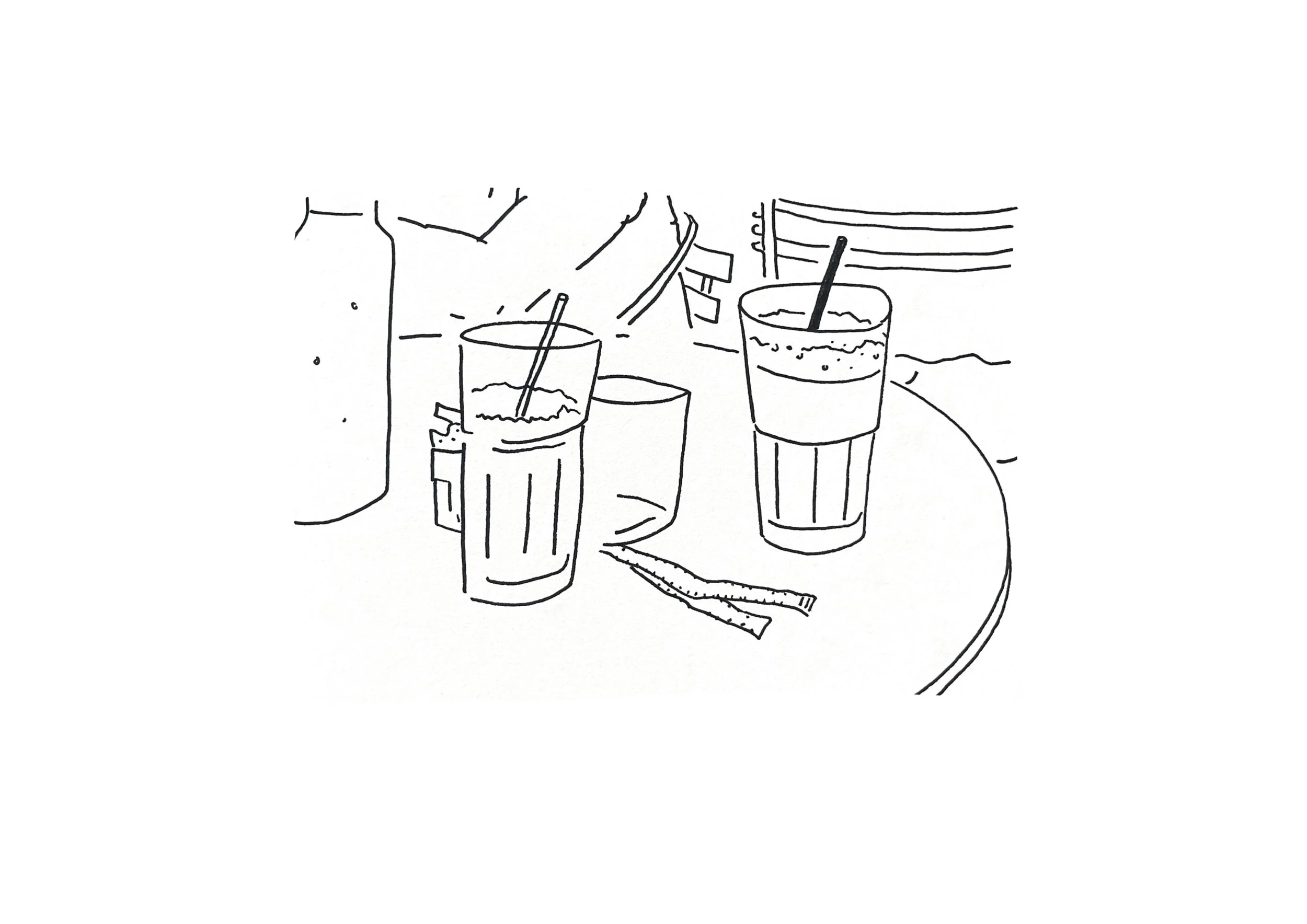 Angharad Neal-Williams Sketchbook Drawings