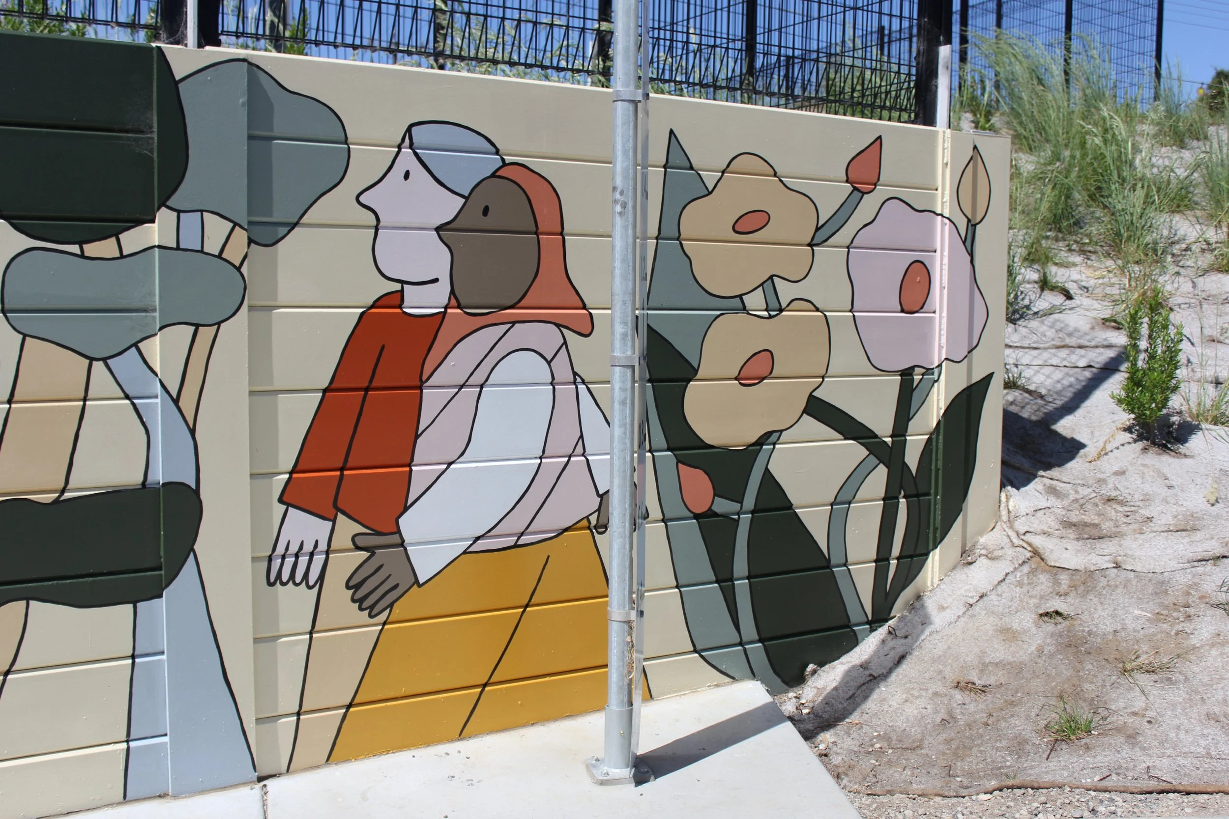 webster street dandenong level crossing removal community murals