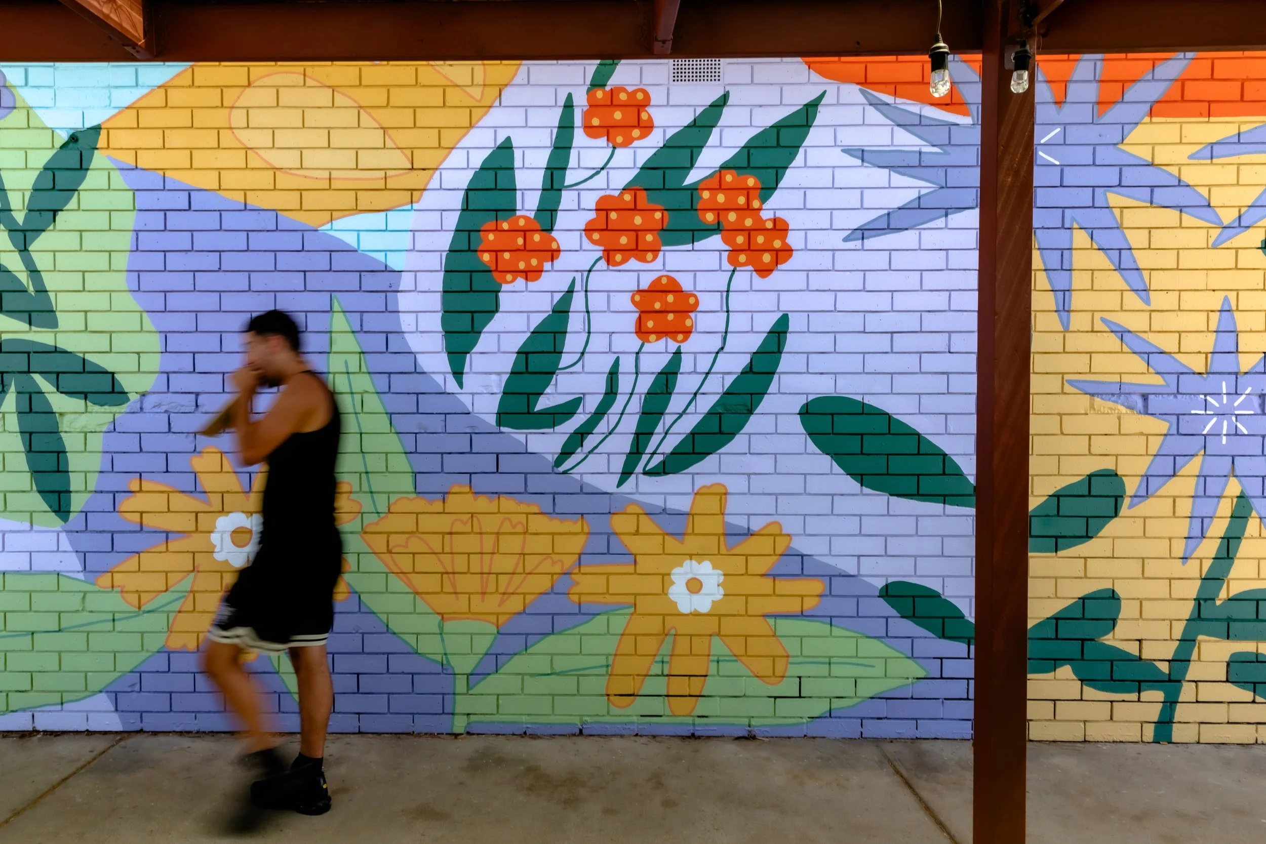 hobsons bay city council mural angharad neal-williams