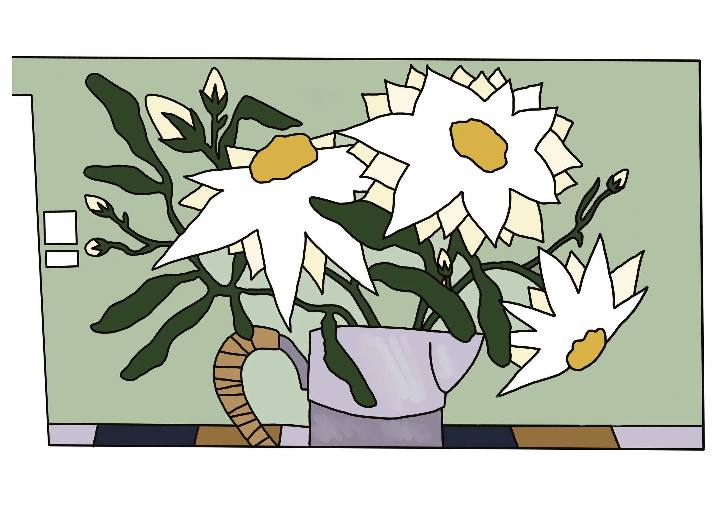 Angharad Neal-Williams_commercial, retail spaces, residential murals, editorial, branding and advertising illustrations