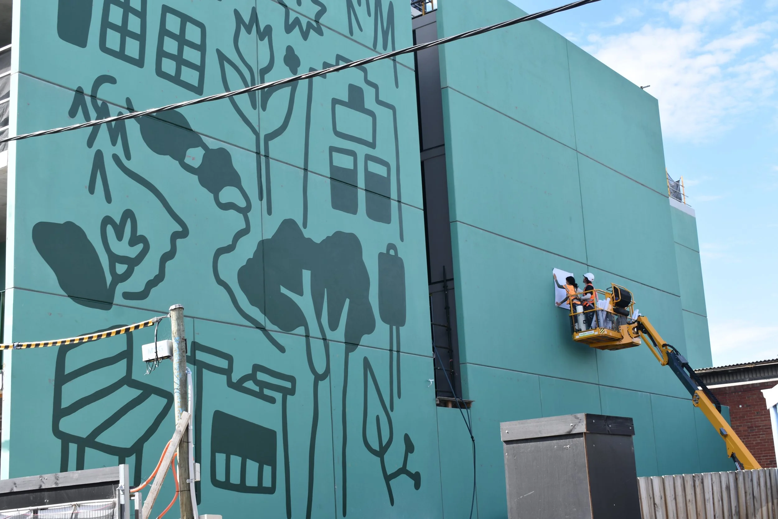 pace x housing victoria east brunswick mural
