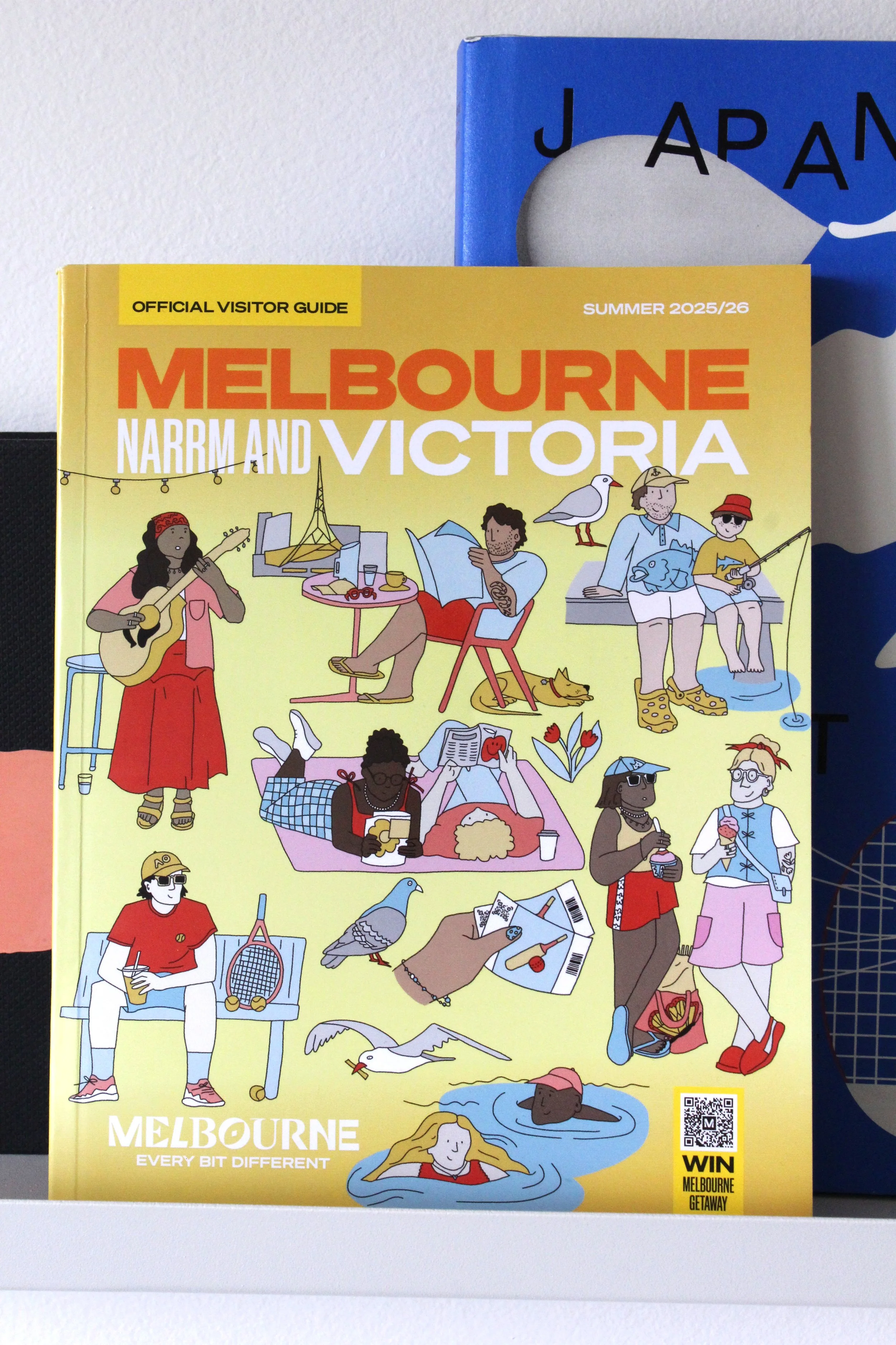 visit victoria visitor guide cover illustration