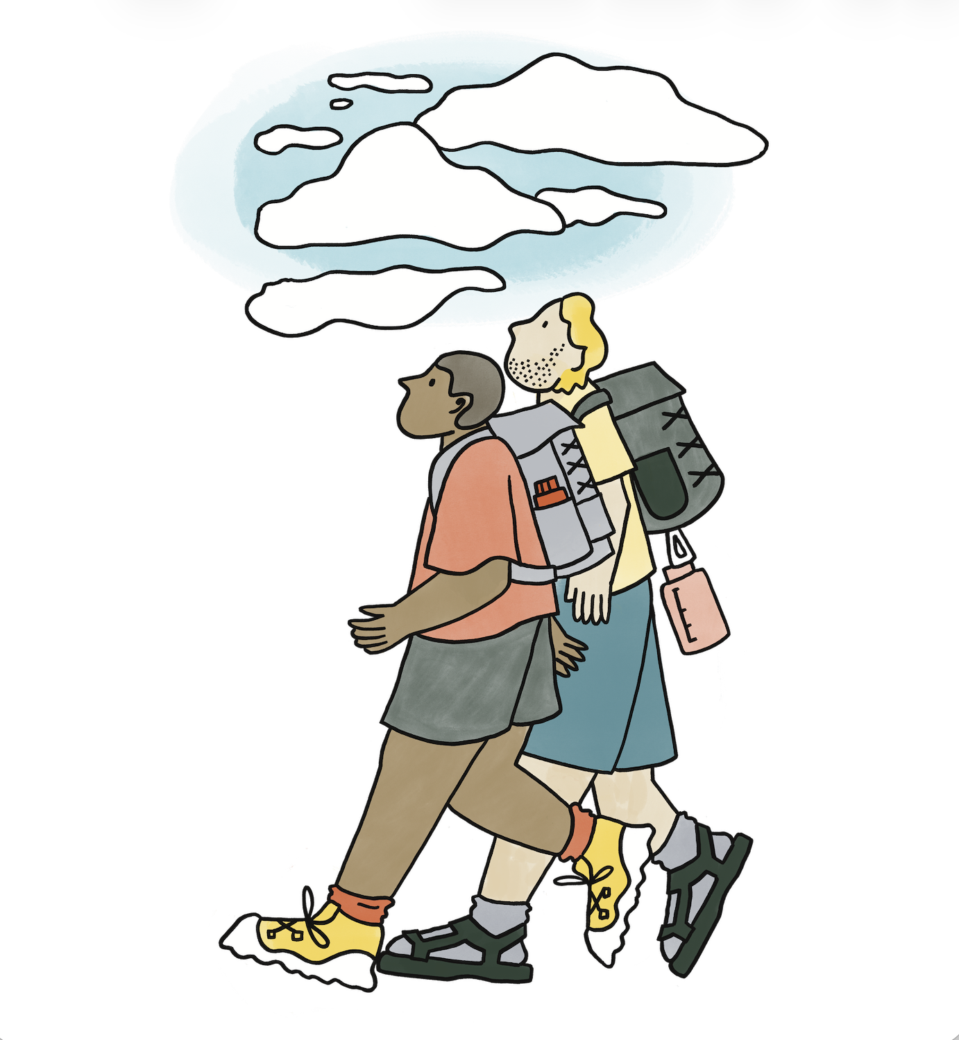 Editorial Illustration for The Big Issue Magazine exploring ways to make change in 2026