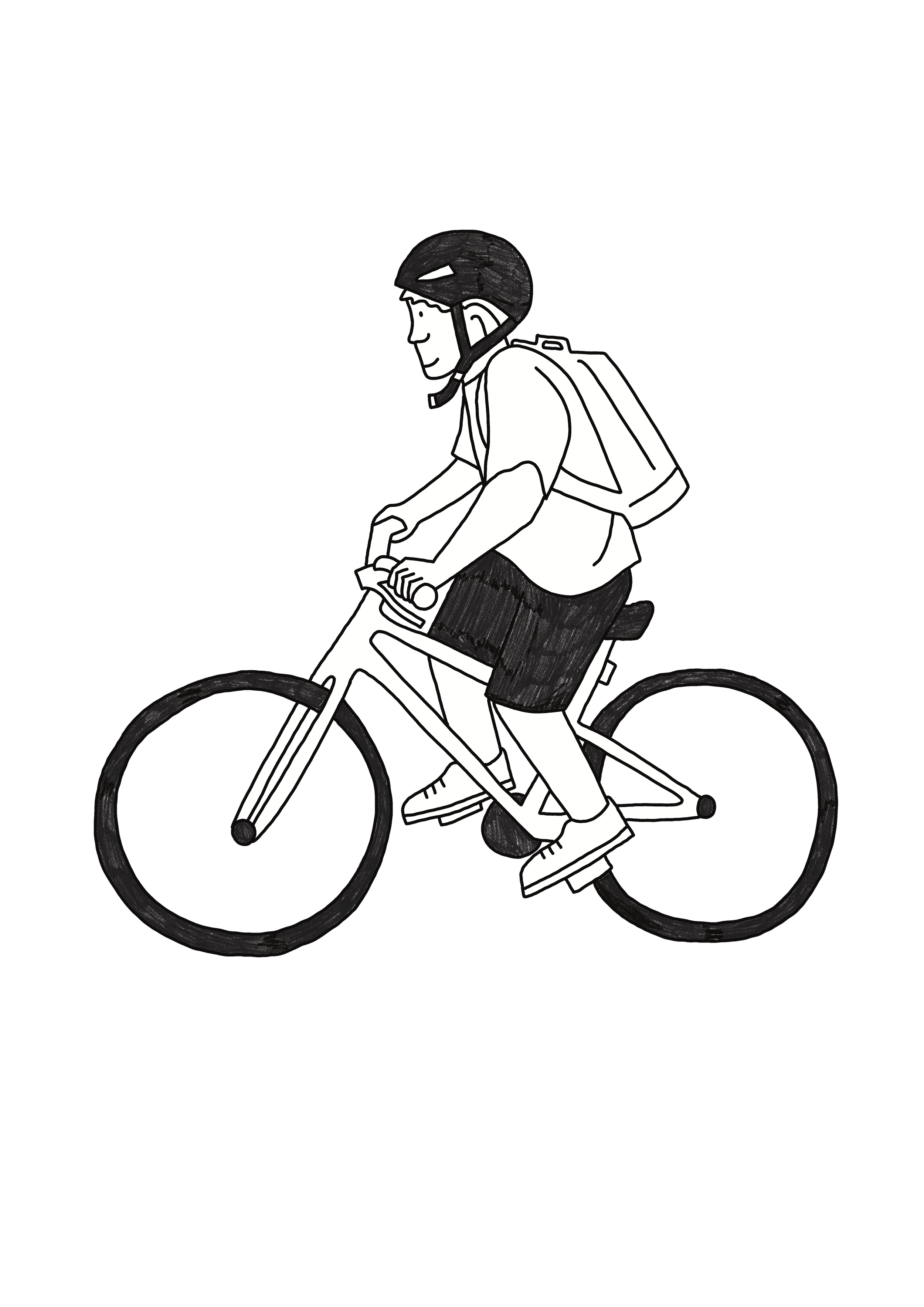 Brand identity illustrations for The Happy Street Project