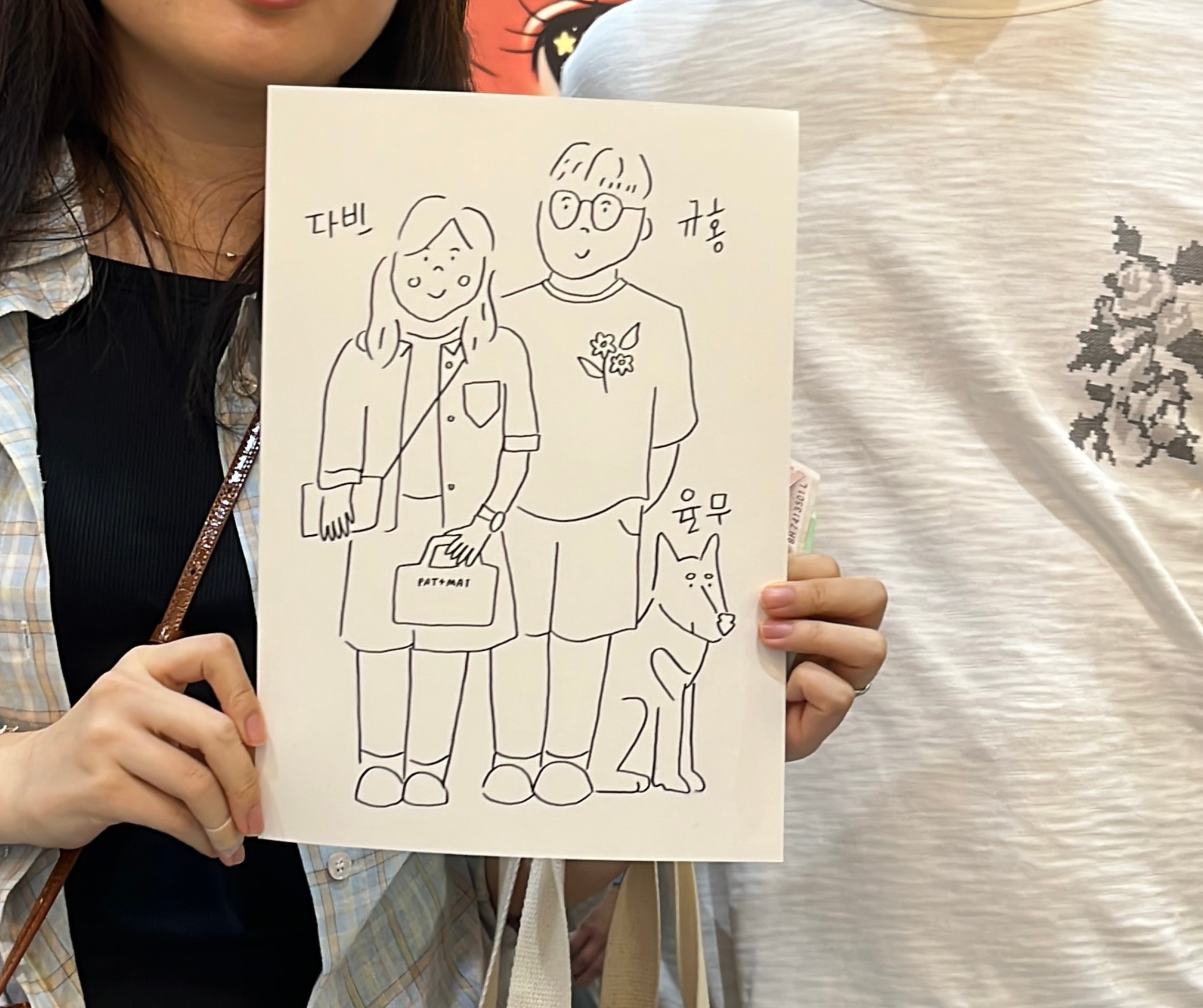 Angharad Neal-Williams Live portrait illustrations for events, weddings, activations, launches and celebrations 