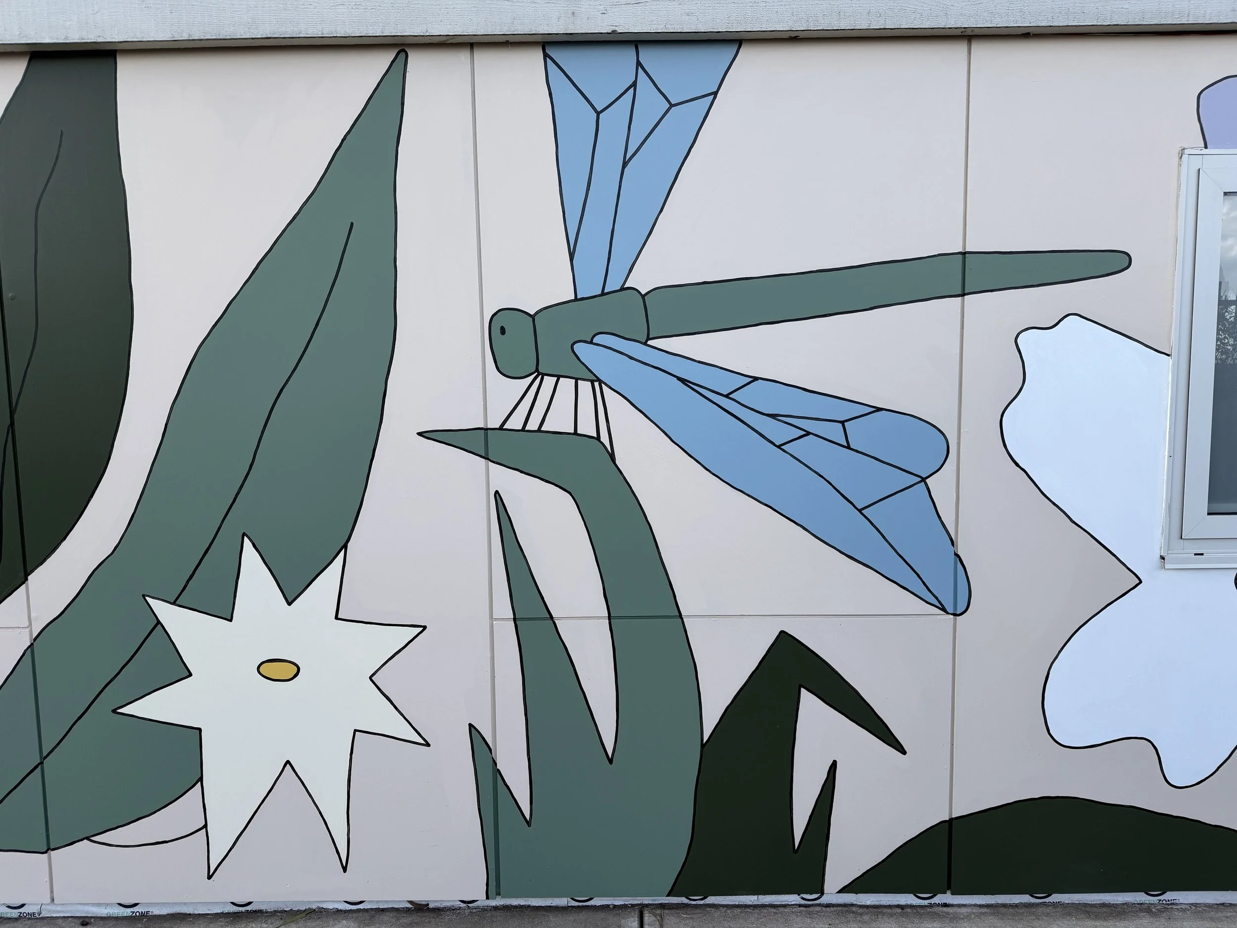 winston hills preschool mural