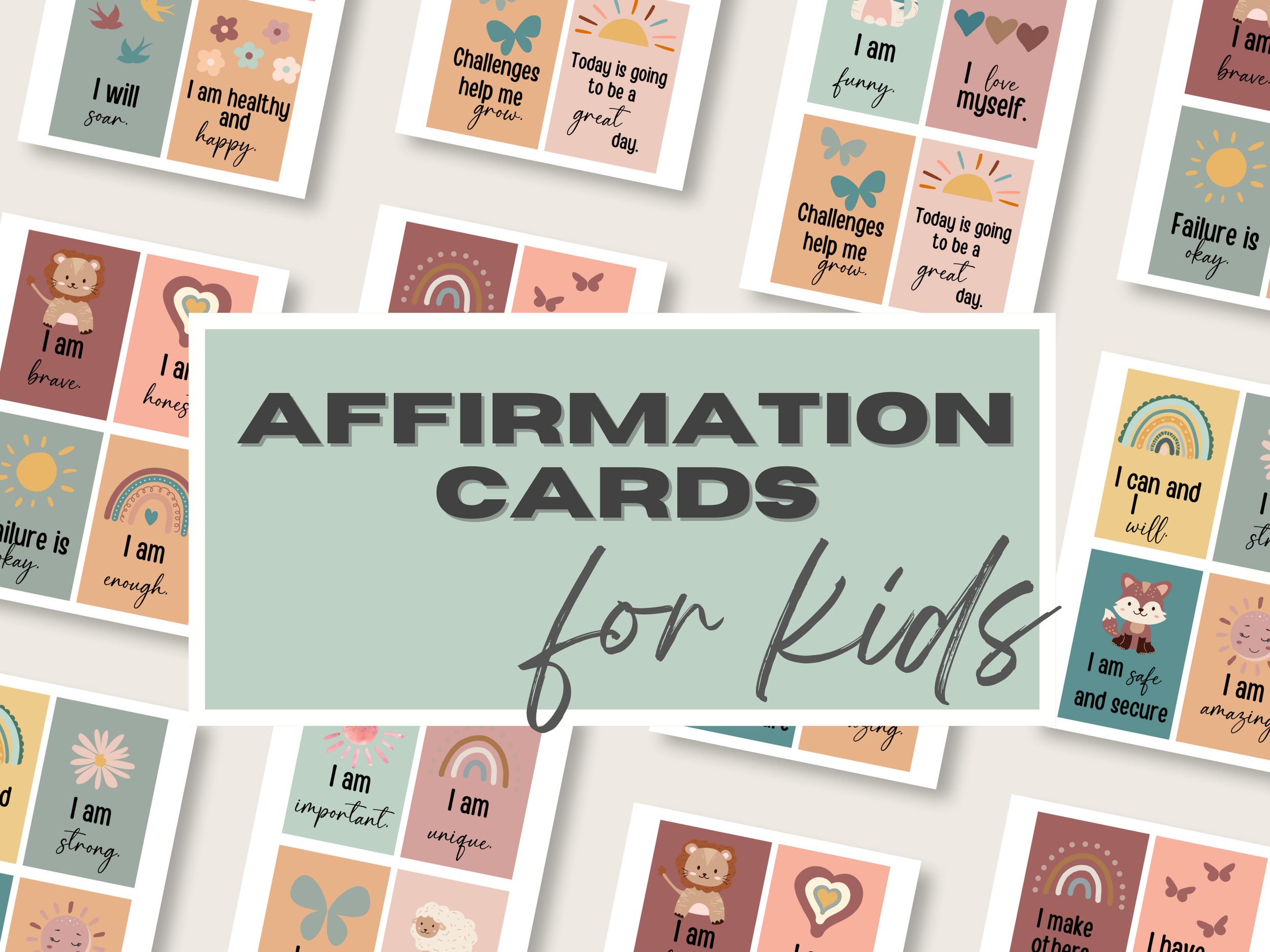 Affirmation Cards for Kids