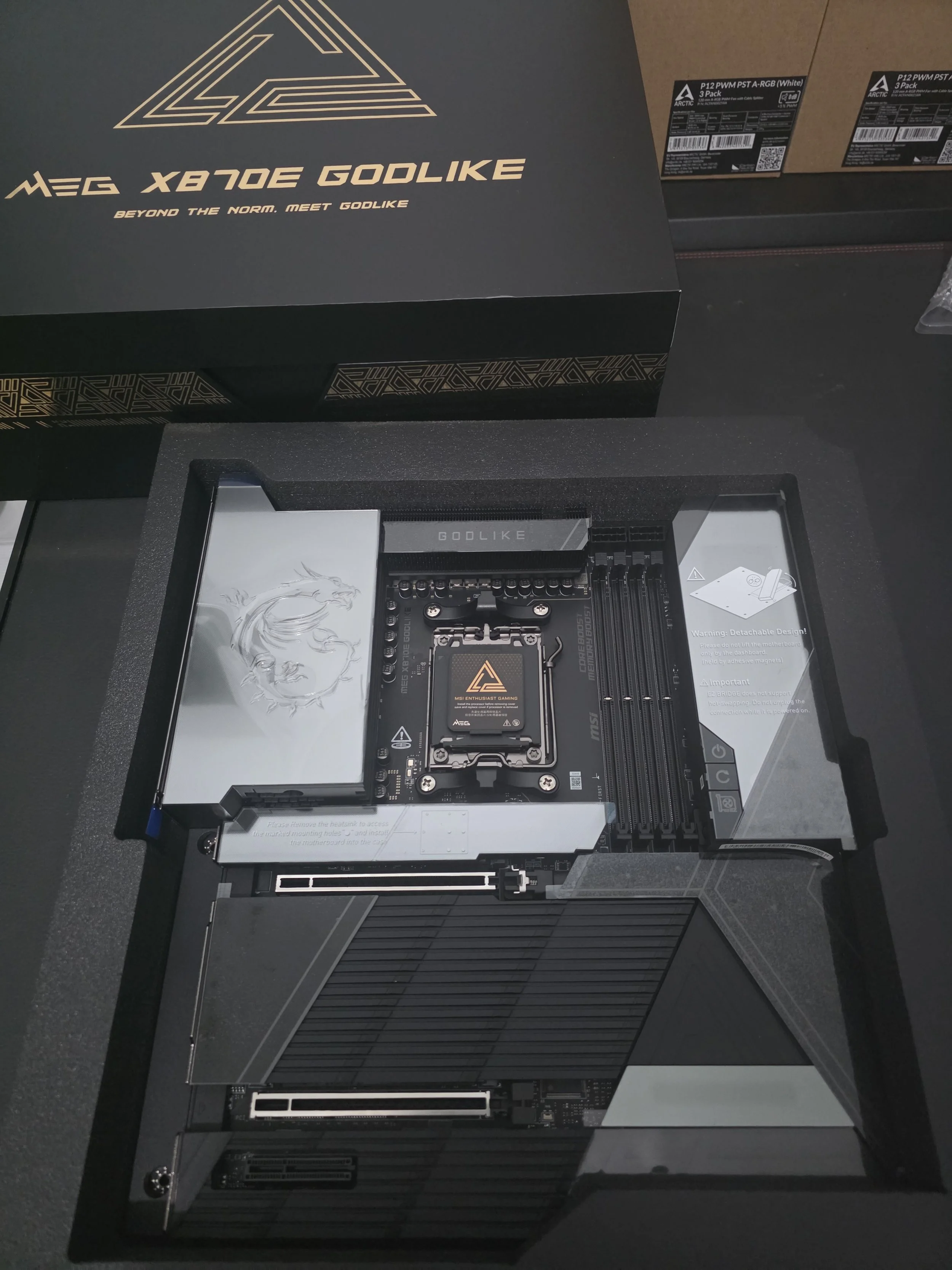 Gorgeous godlike motherboard