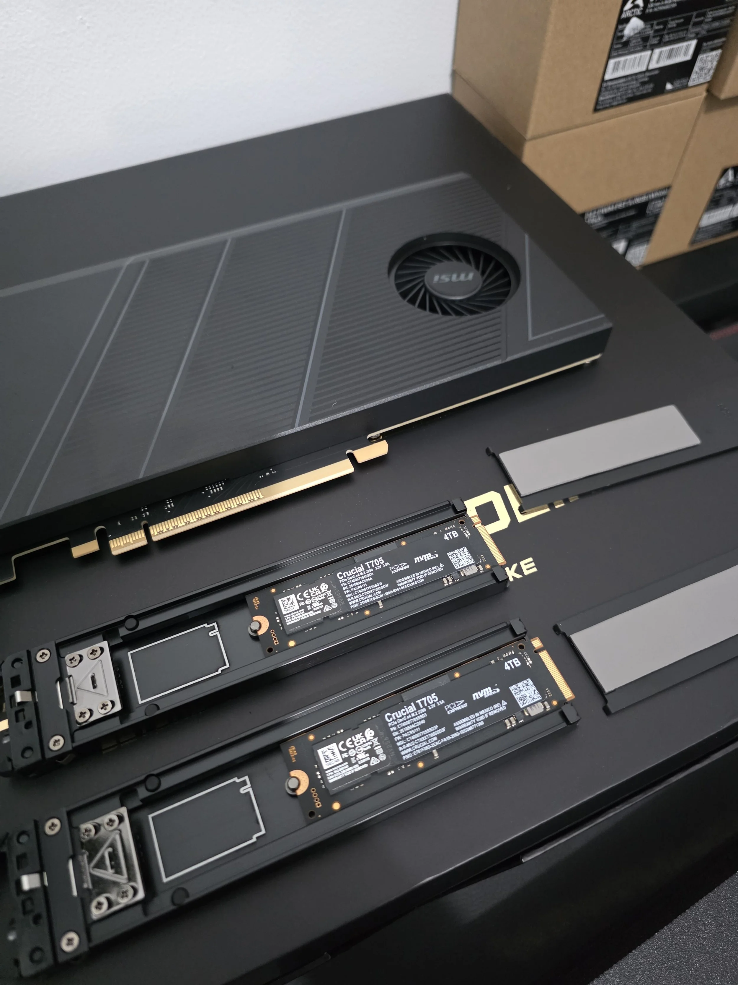 And more storage going in expander