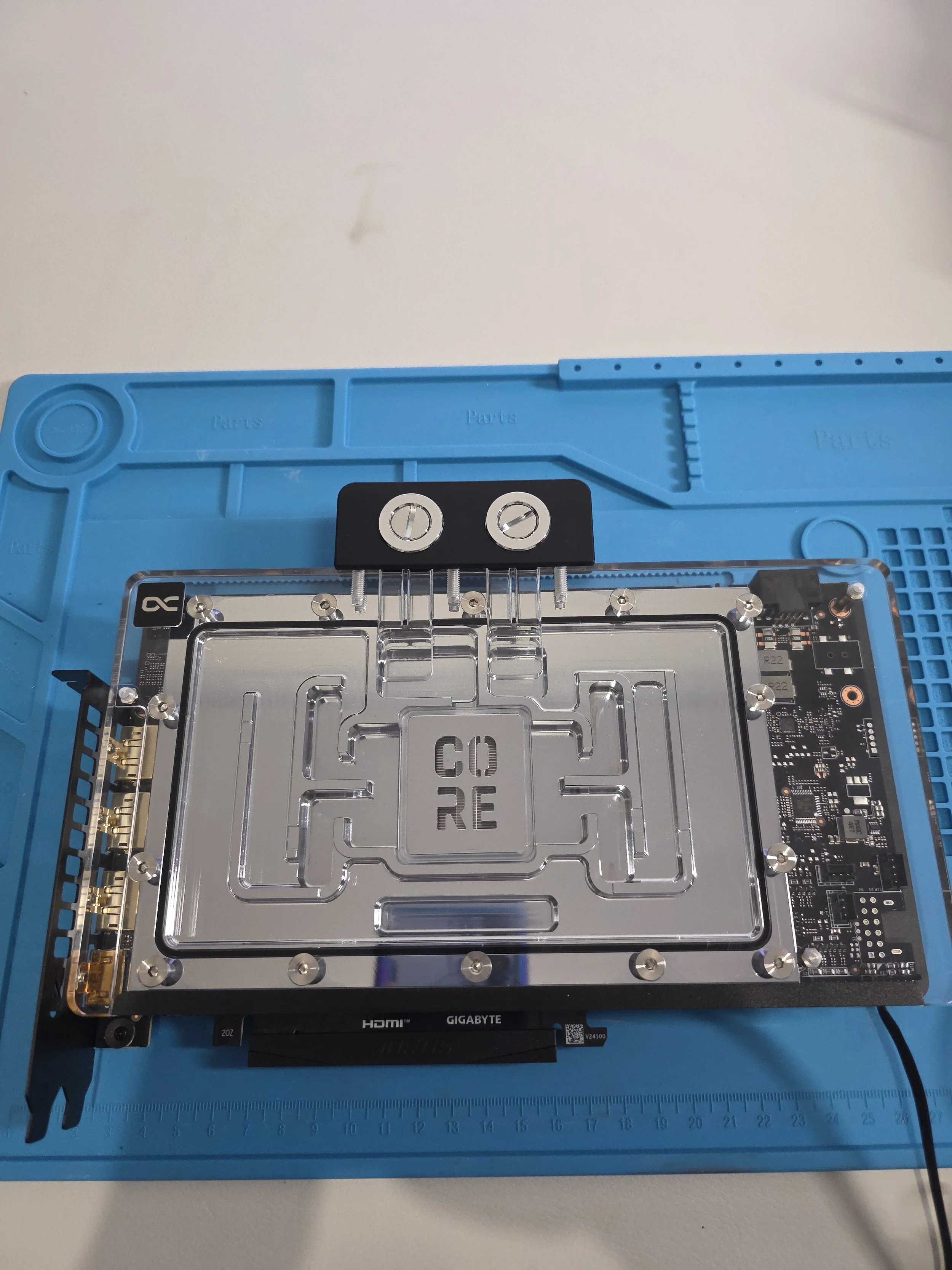 GPU waterblocked