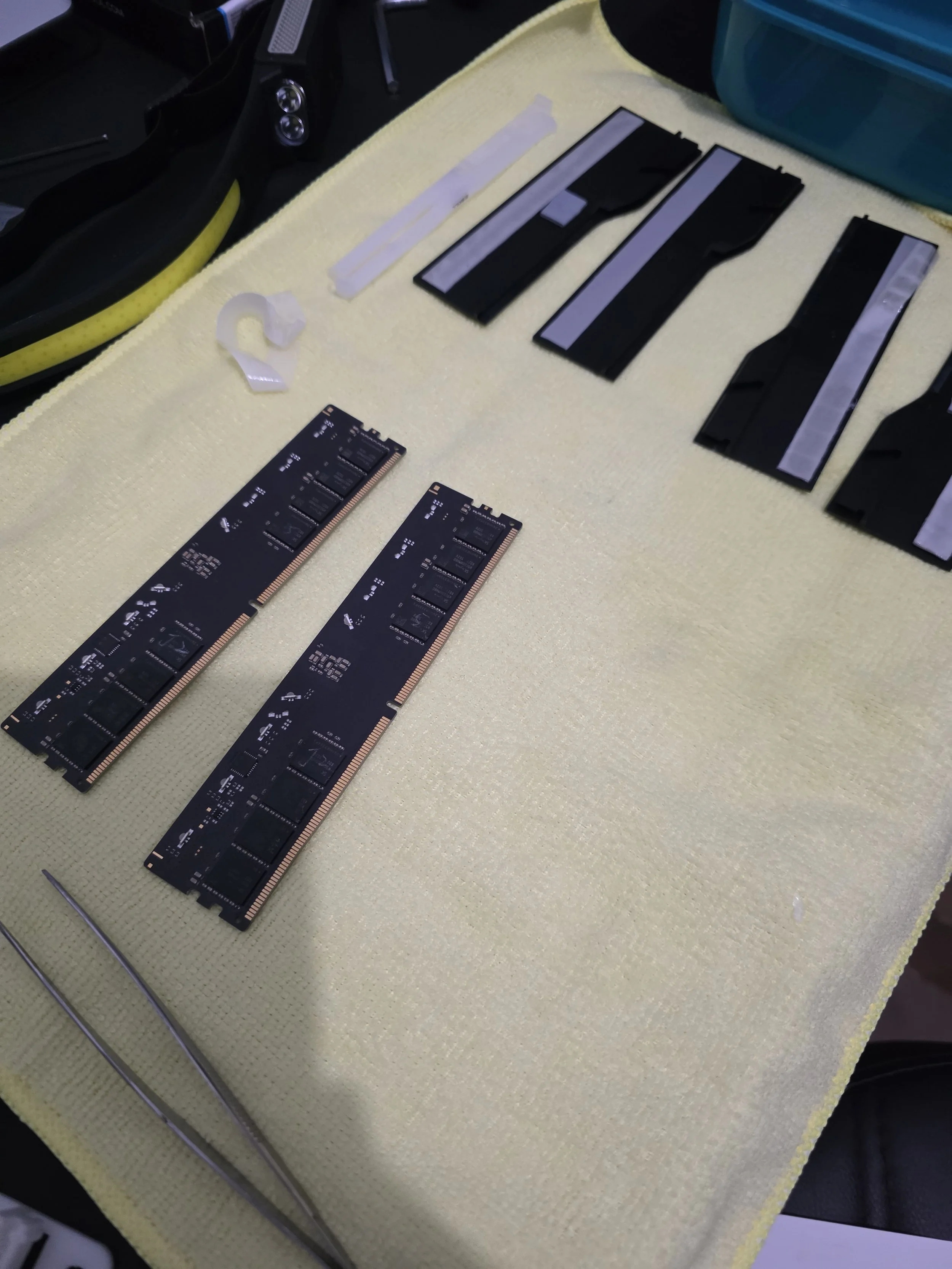 Ram heatsink removed