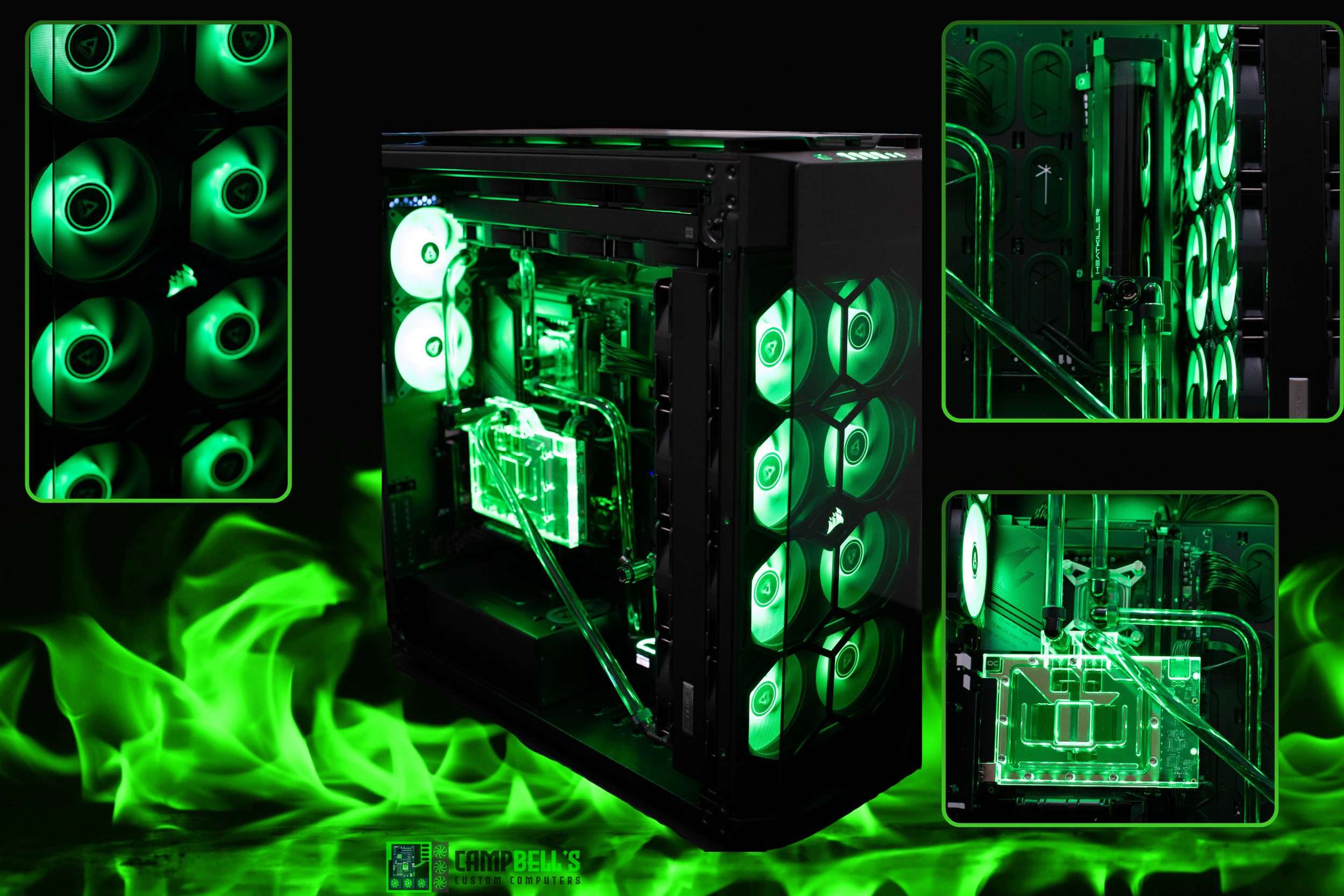 watercooled gaming pc